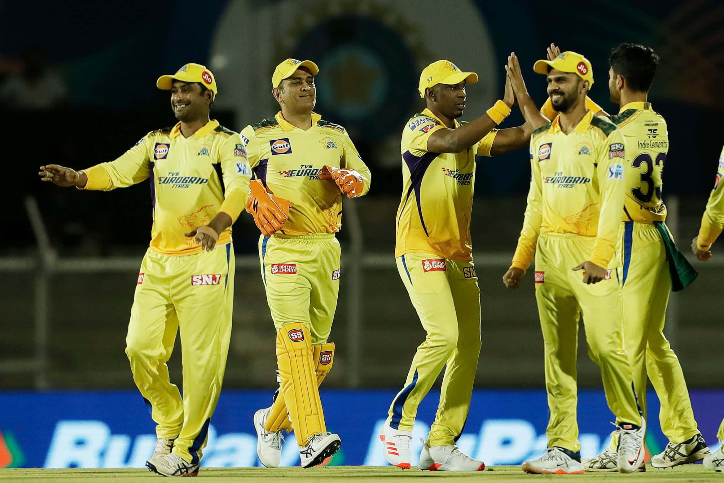 Chennai Super Kings Team, Roaring for Glory — 2337x1559 wallpaper