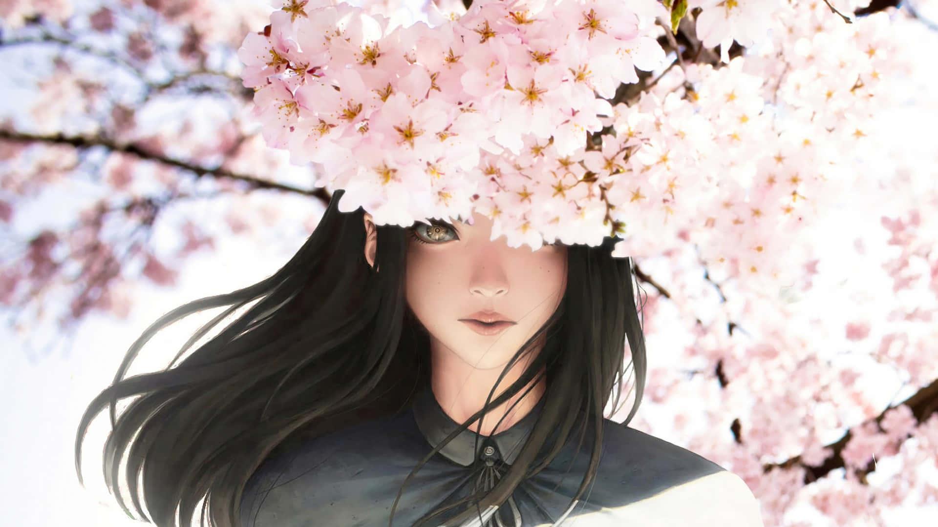 Cherry Blossom Background — 1920x1080 wallpaper