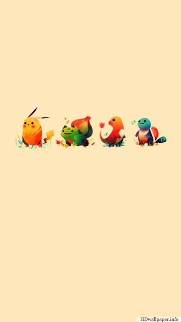 Chibi Pikachu And Friends Pokemon Iphone — 576x1024 wallpaper