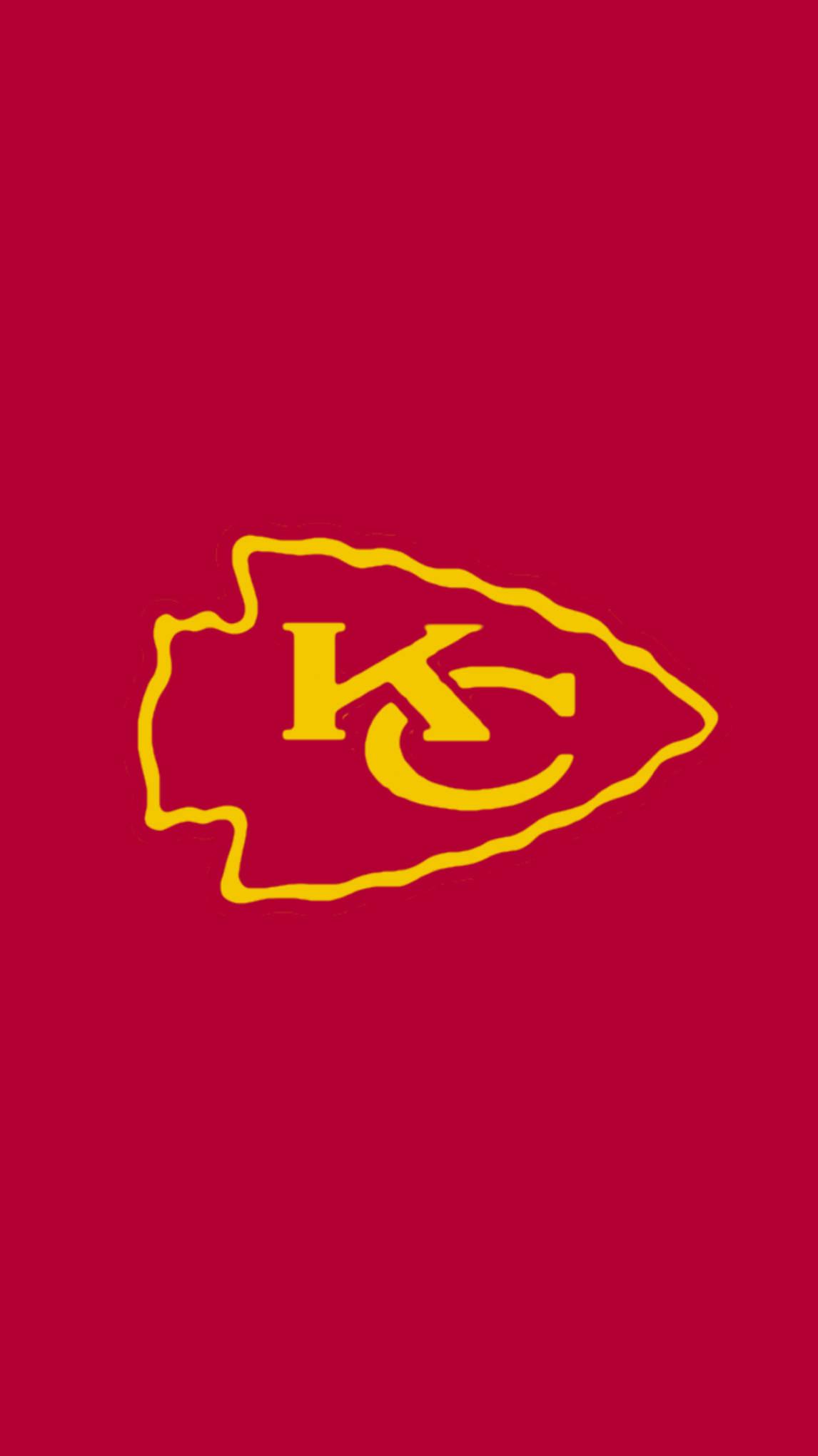 Chiefs Red Minimalist Phone — 1146x2040 wallpaper