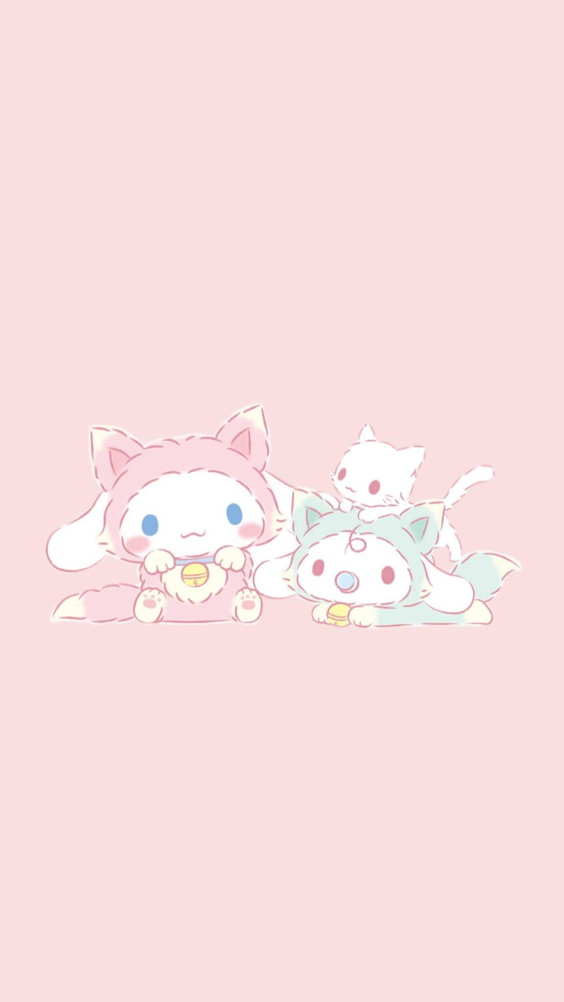 Cinnamoroll Cat Family