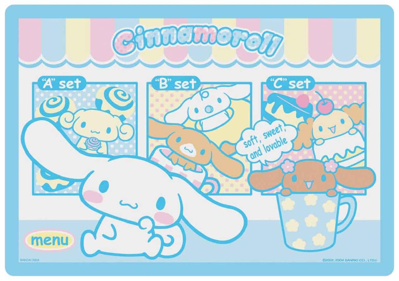 Cinnamoroll enjoying a day in the sky