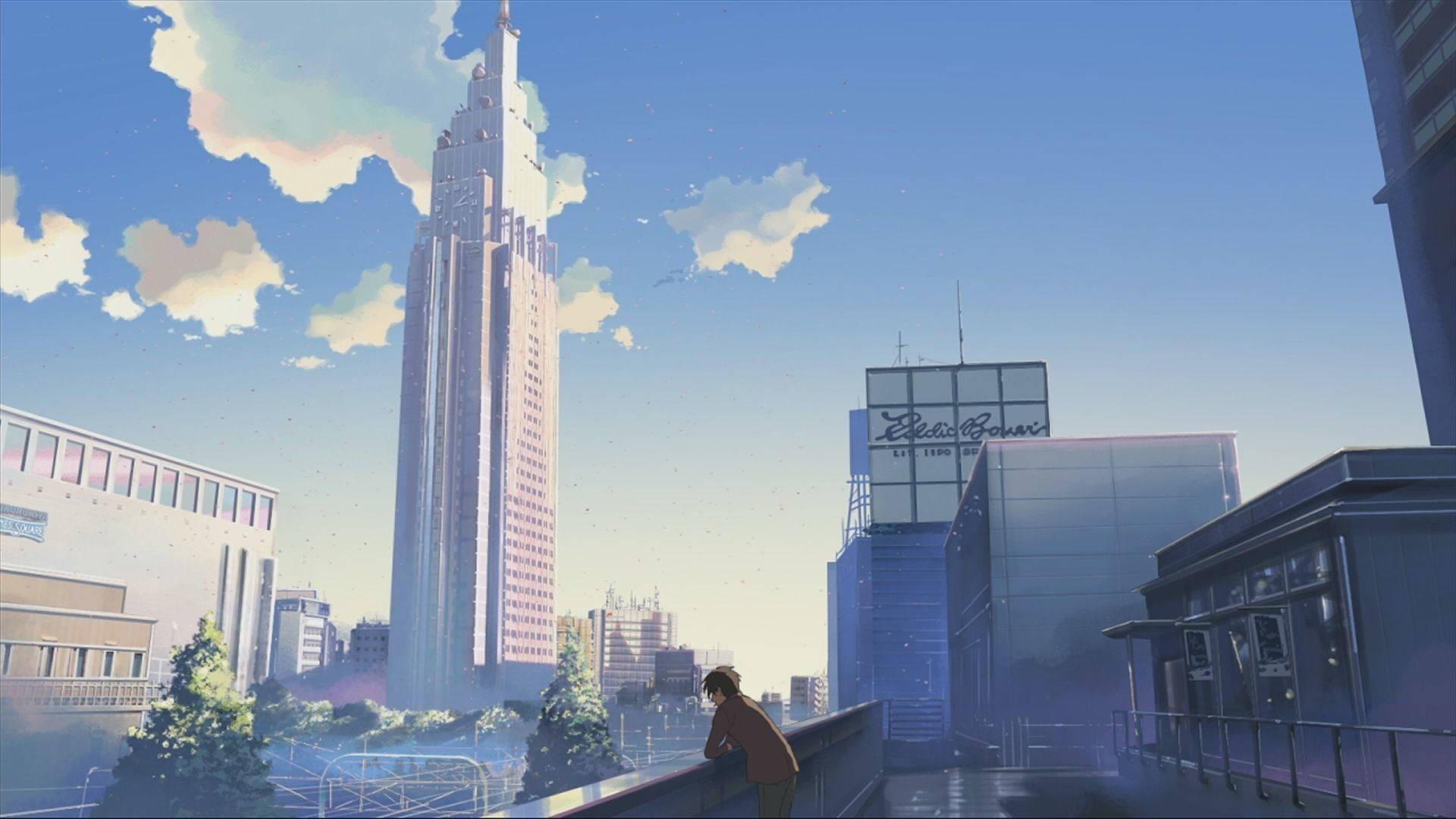 Cityscape Anime Aesthetic — 1920x1080 wallpaper