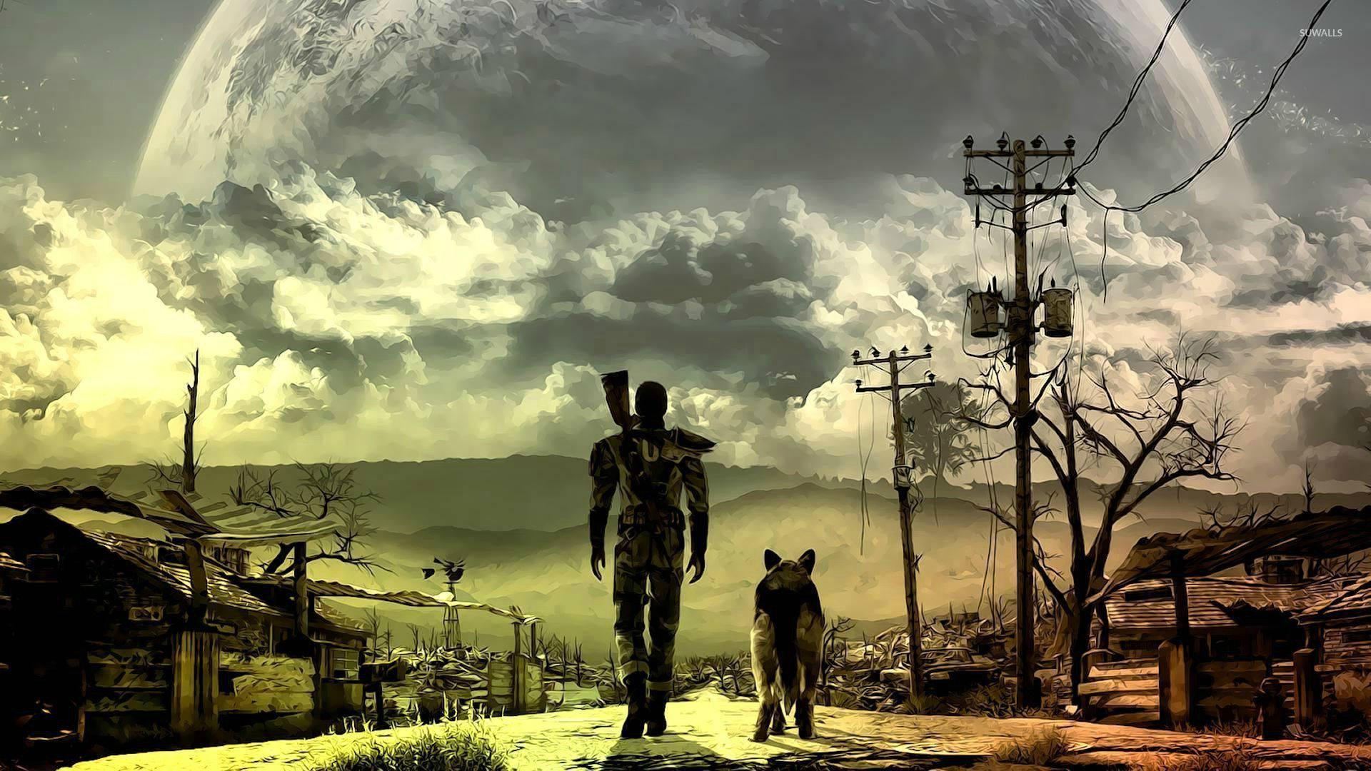Classic Fallout 3 Background Cover — 1920x1080 wallpaper