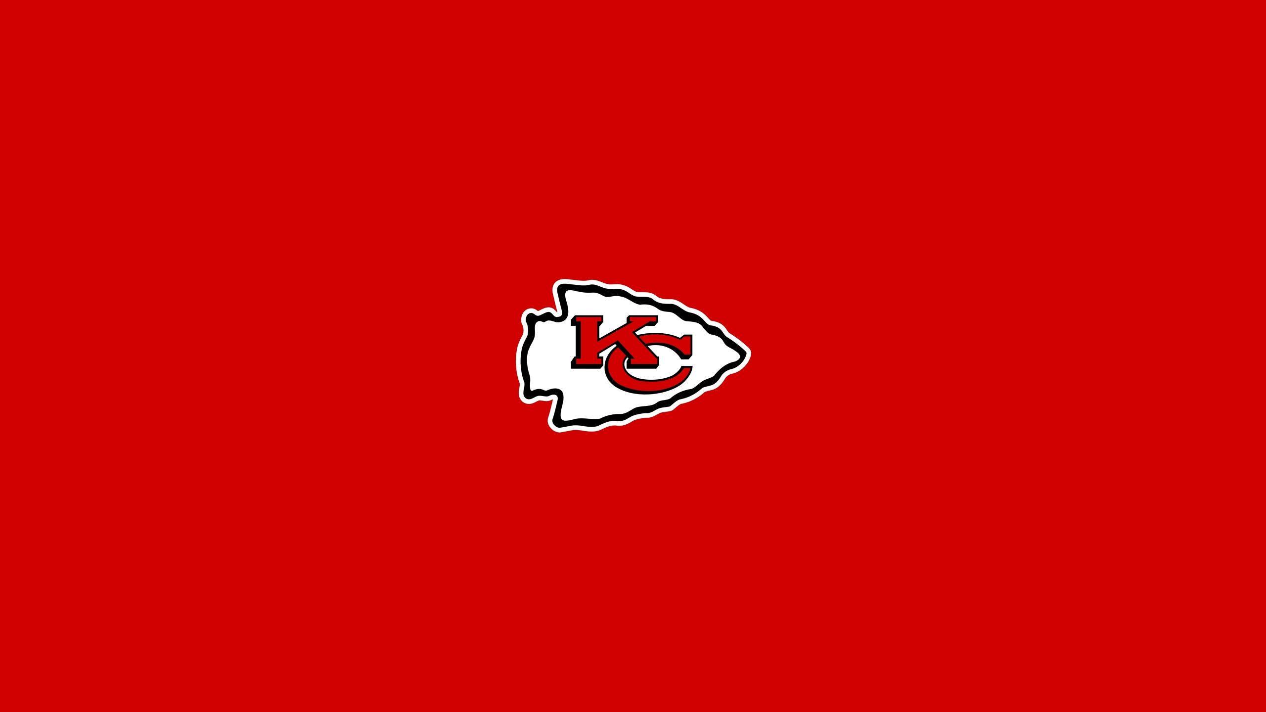 Classic Kansas City Chiefs Logo — 2560x1440 wallpaper