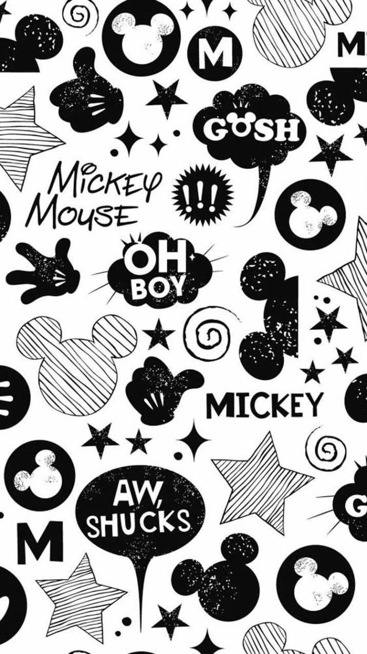 Classic Mickey Mouse Symbolizing Fun and Adventure — 715x1272 wallpaper