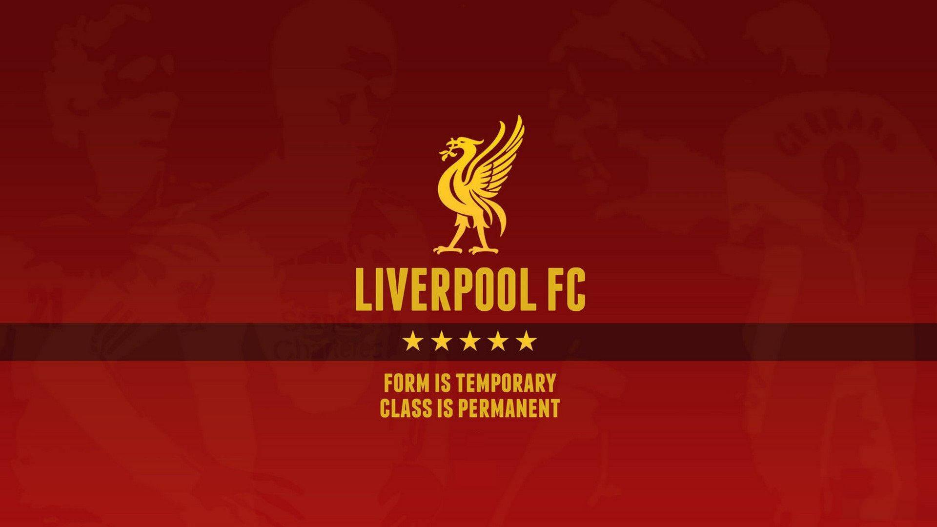 Classic Red And Gold Liverpool FC — 1920x1080 wallpaper