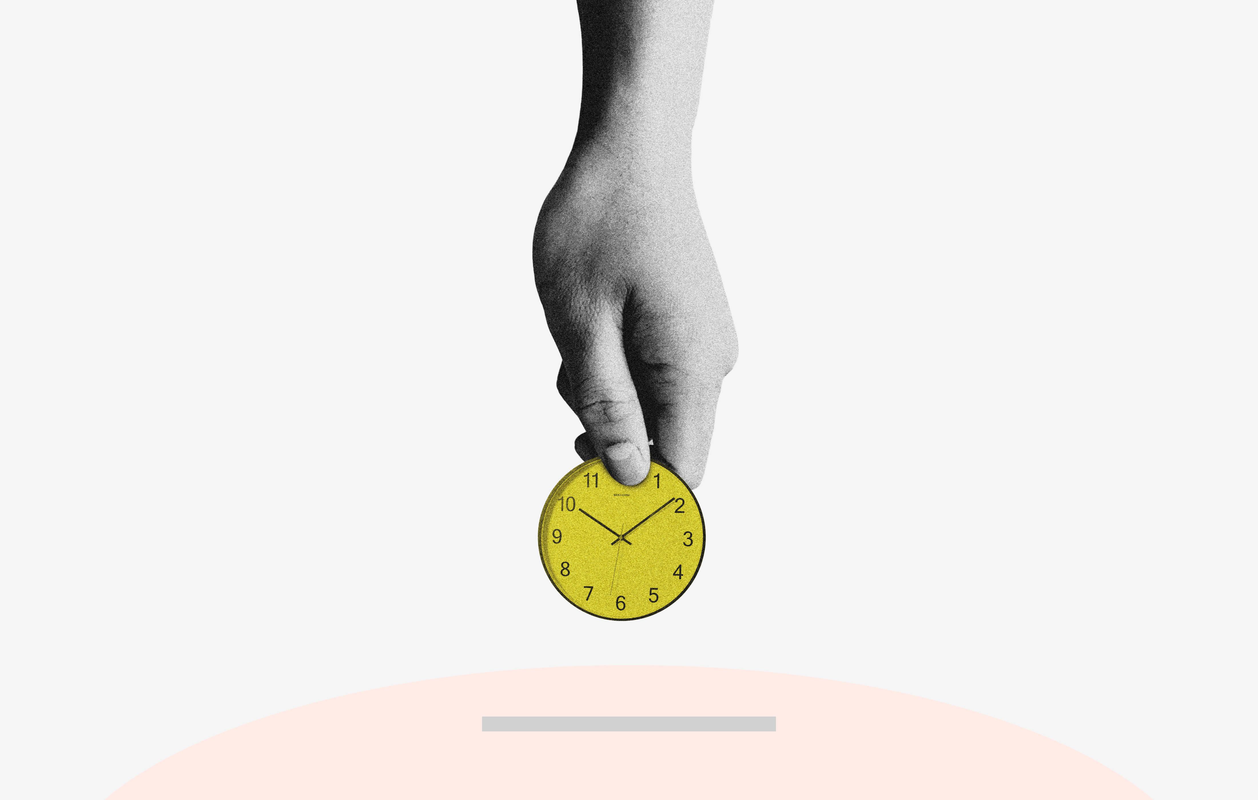Clock As Coin — 4400x2800 wallpaper