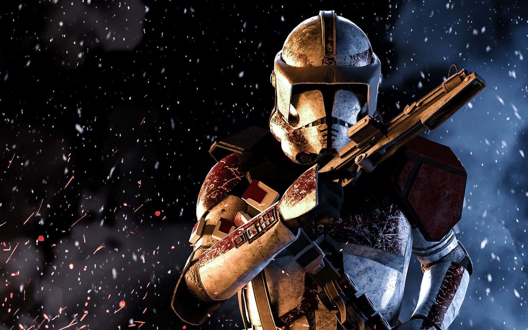 Clone Wars Gun Trooper — 1680x1050 wallpaper