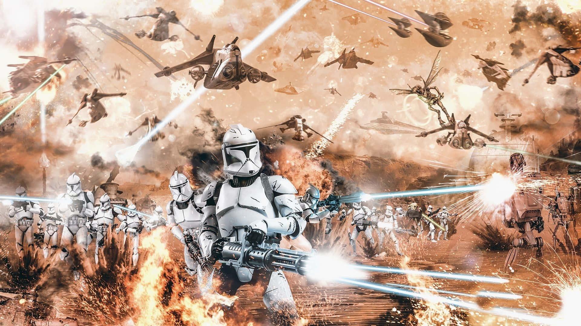 Clone Wars Machine Guns — 1920x1080 wallpaper