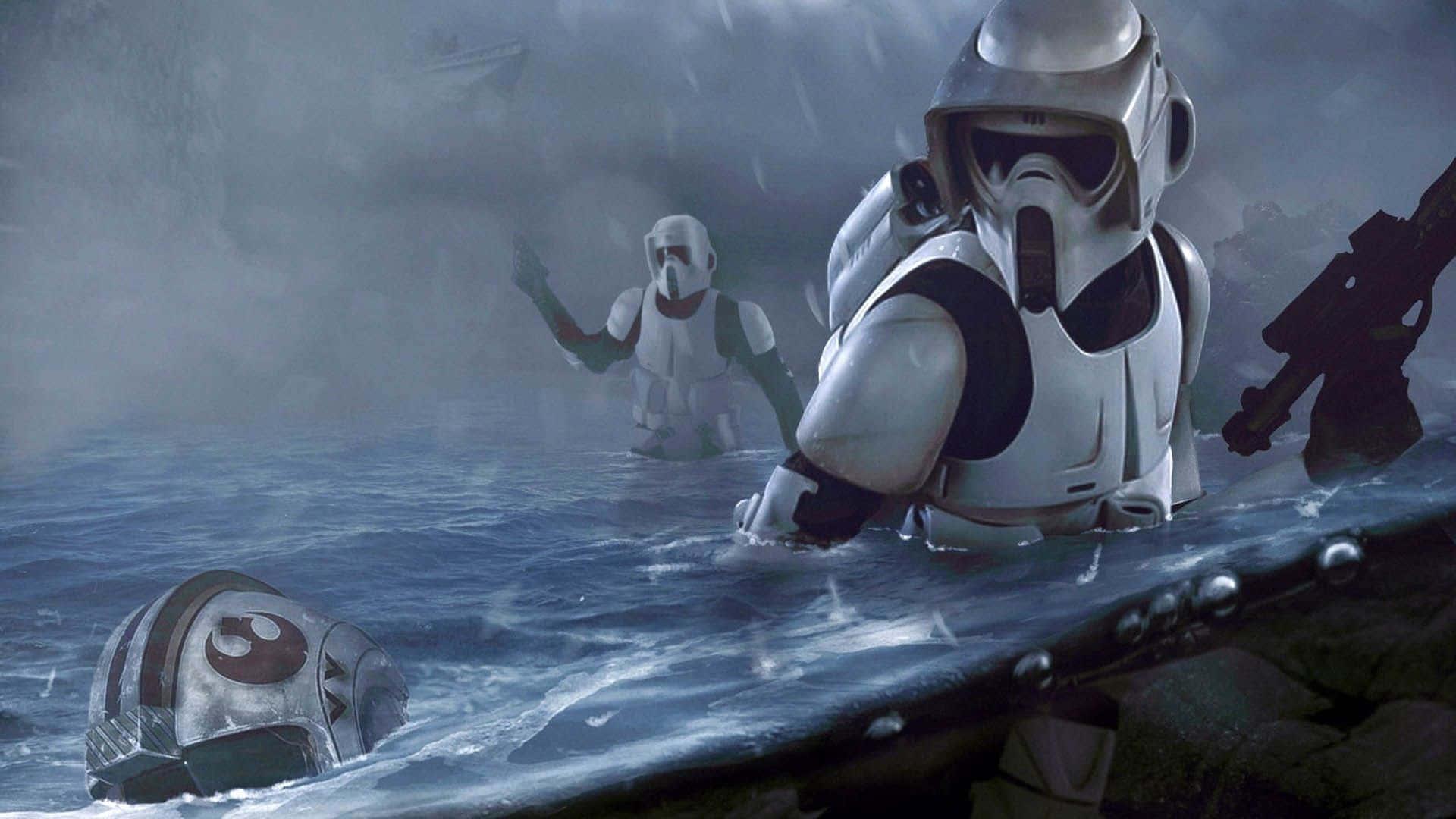 Clone Wars Ocean Stroms — 1920x1080 wallpaper