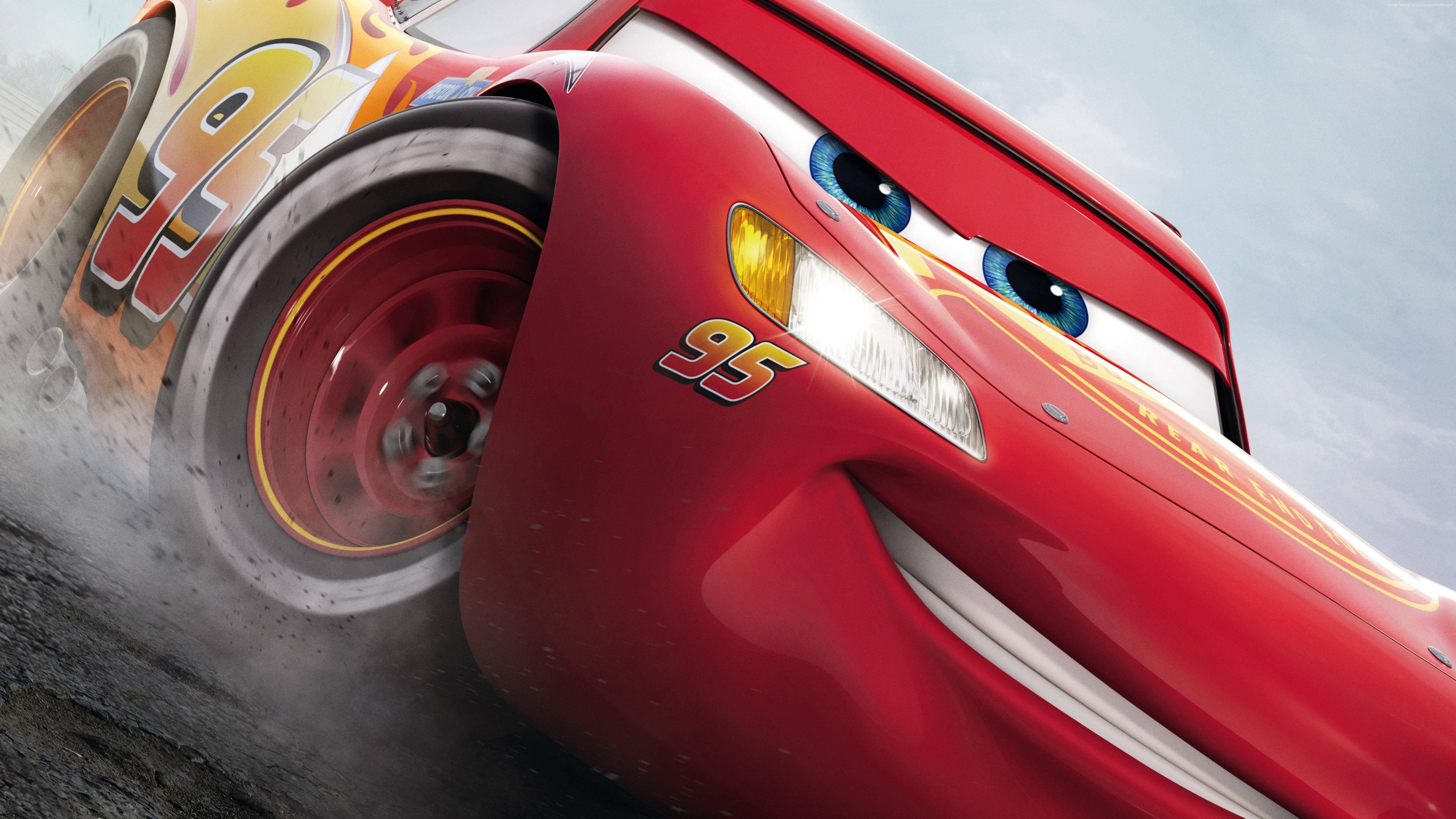 Close-Up Of Lightning McQueen — 5120x2880 wallpaper