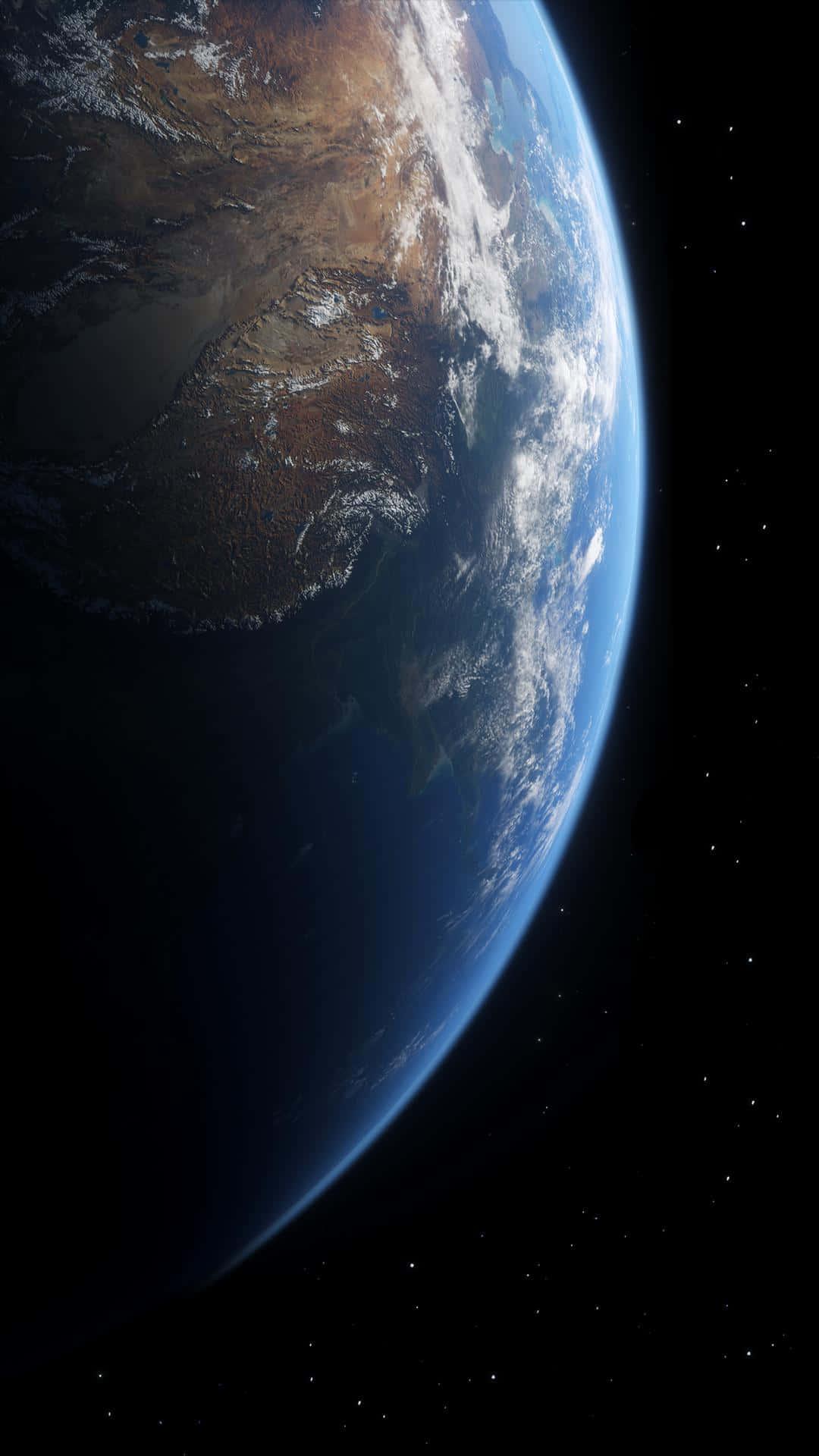 Close Up Portrait Earth Background — 1080x1920 wallpaper