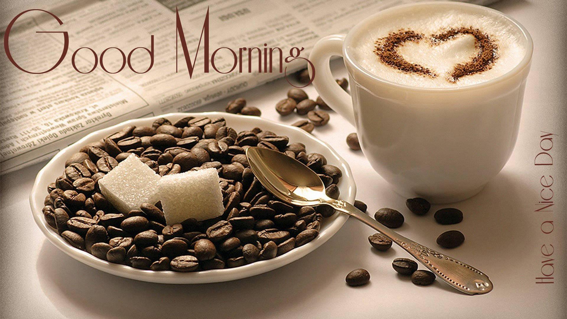 Coffee Good Morning — 1920x1080 wallpaper