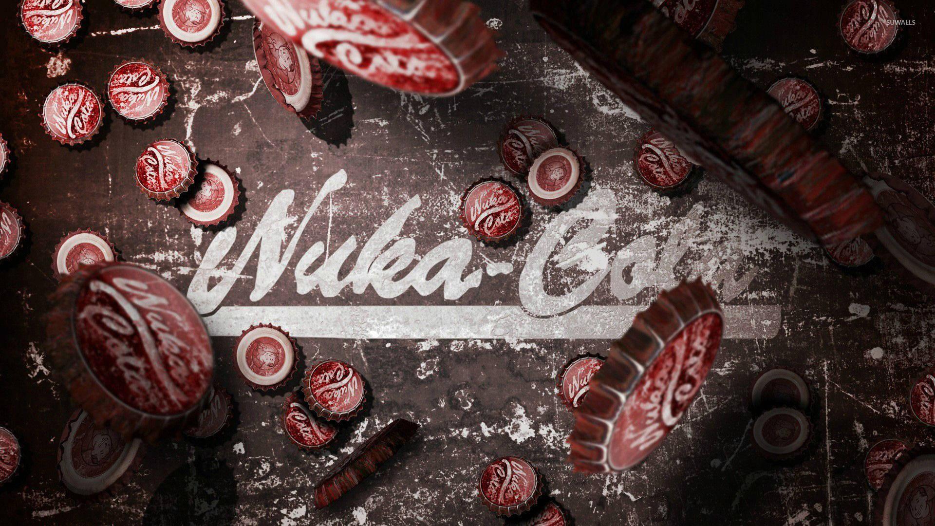 Collect Nuka-Cola caps from the world of Fallout — 1920x1080 wallpaper