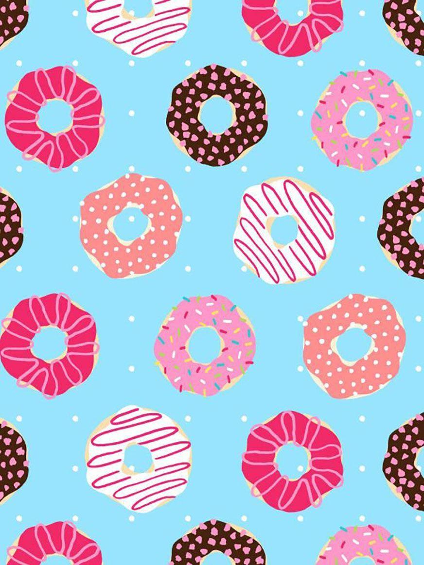 Colorful Donuts Girly iPhone — 872x1163 wallpaper