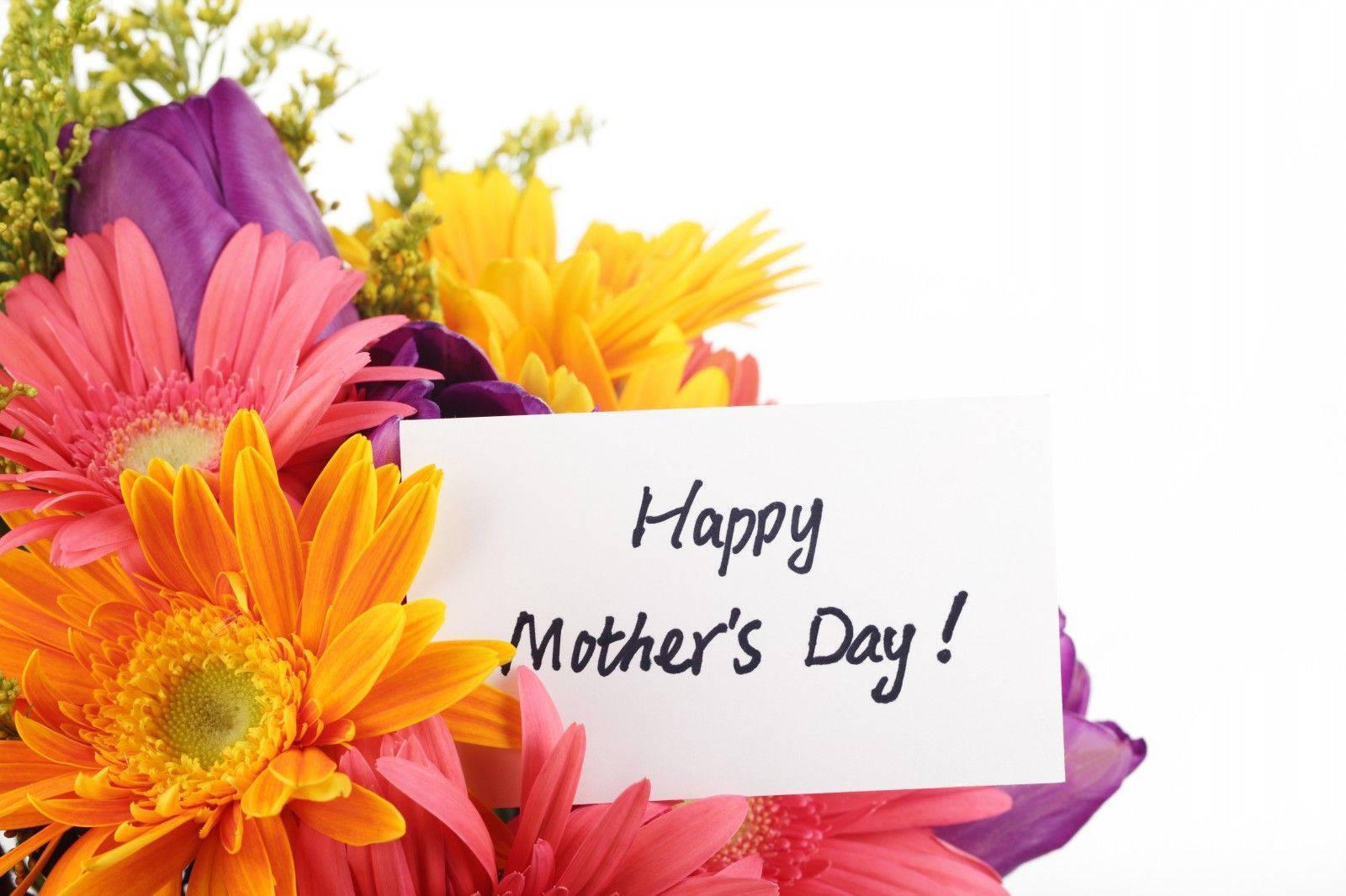 Colorful Flowers Happy Mother's Day — 1600x1066 wallpaper