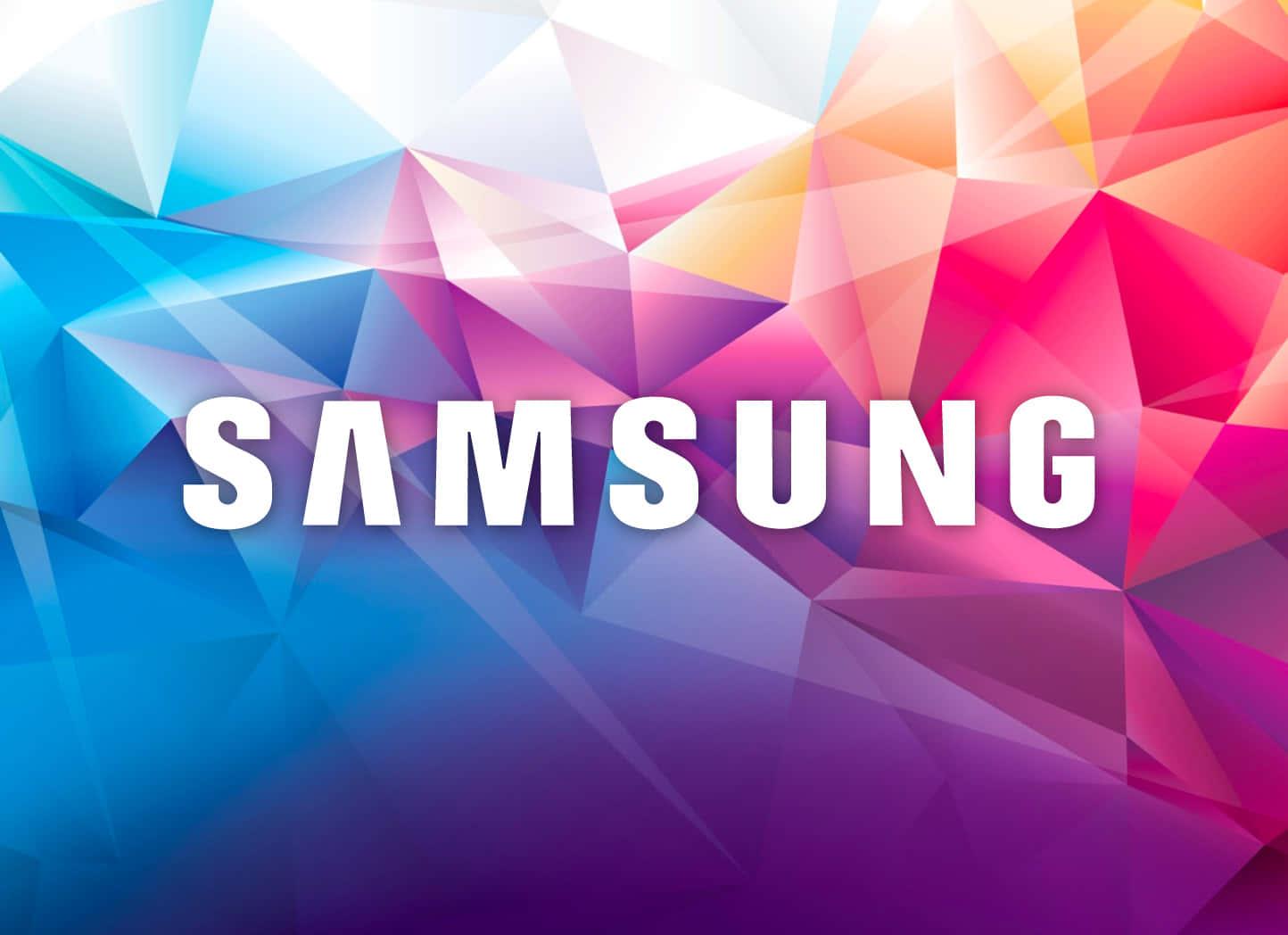 Colorful Geometric Samsung Logo Picture — 1444x1048 wallpaper