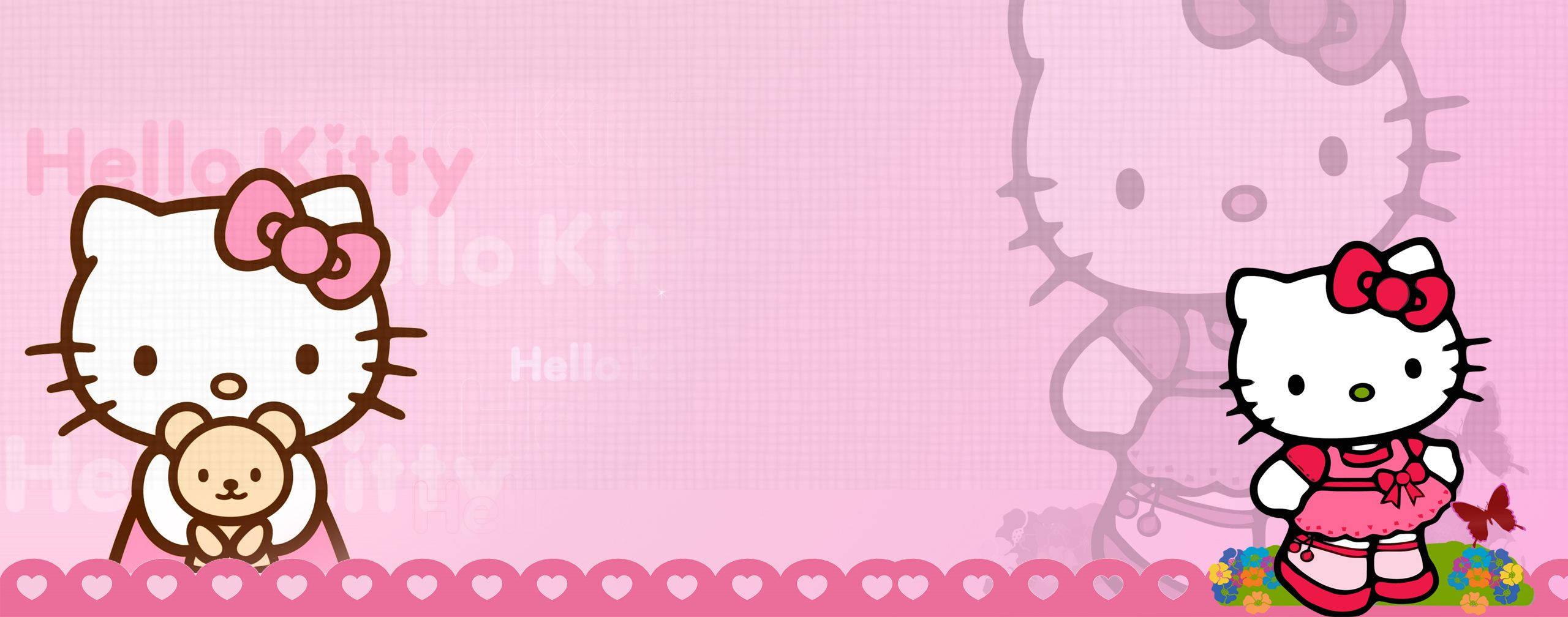 Colorful Hello Kitty, the cutest cat around!