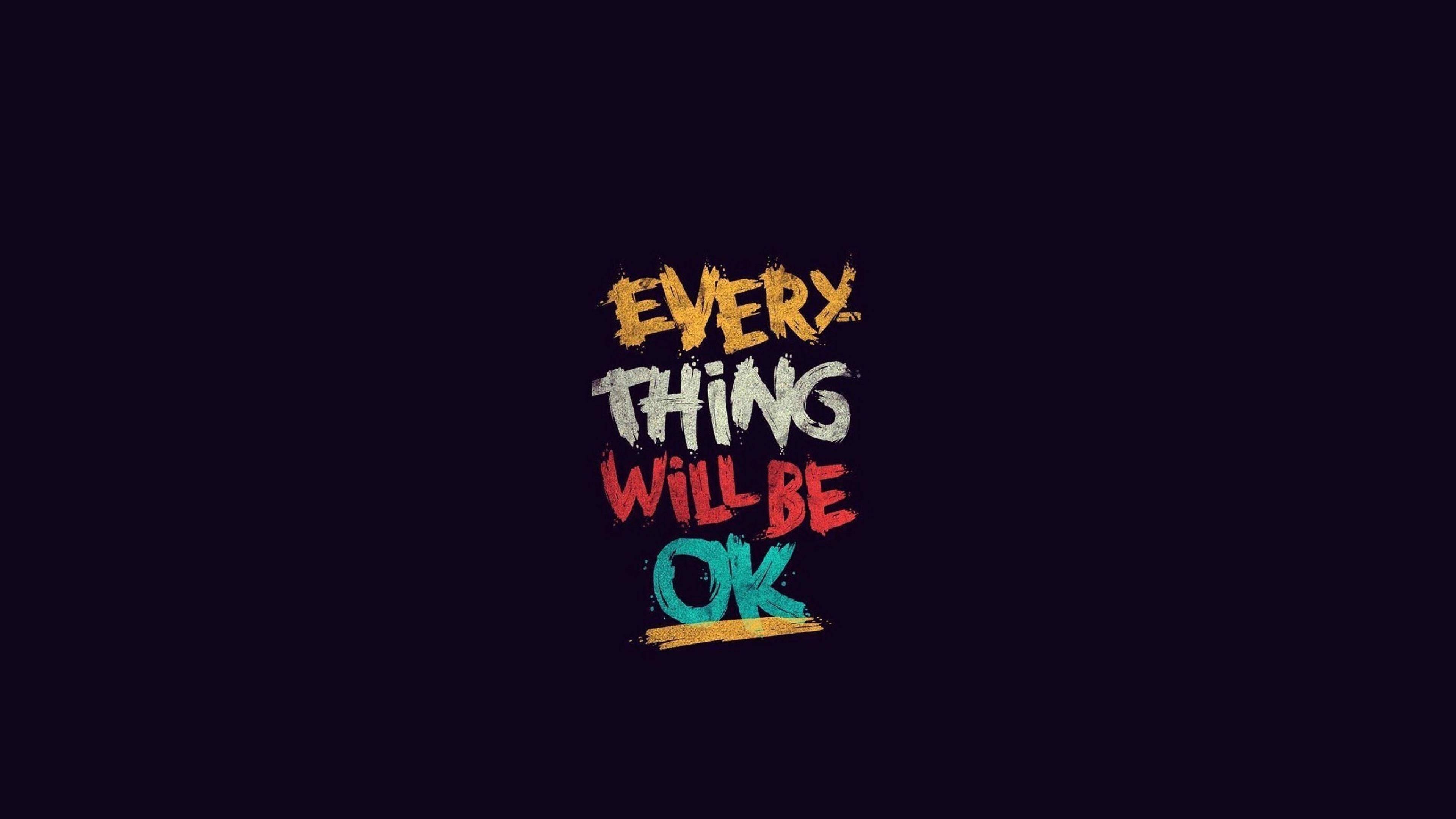 Colorful Text 4k Ultra HD Motivational — 3840x2160 wallpaper