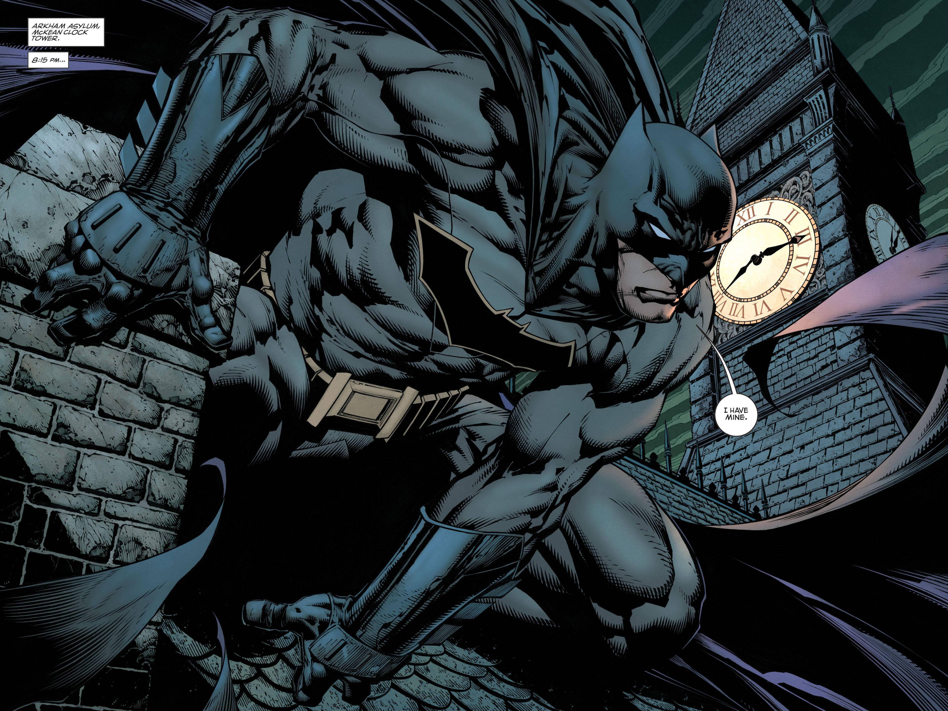 Comic Batman 4K — 3840x2880 wallpaper