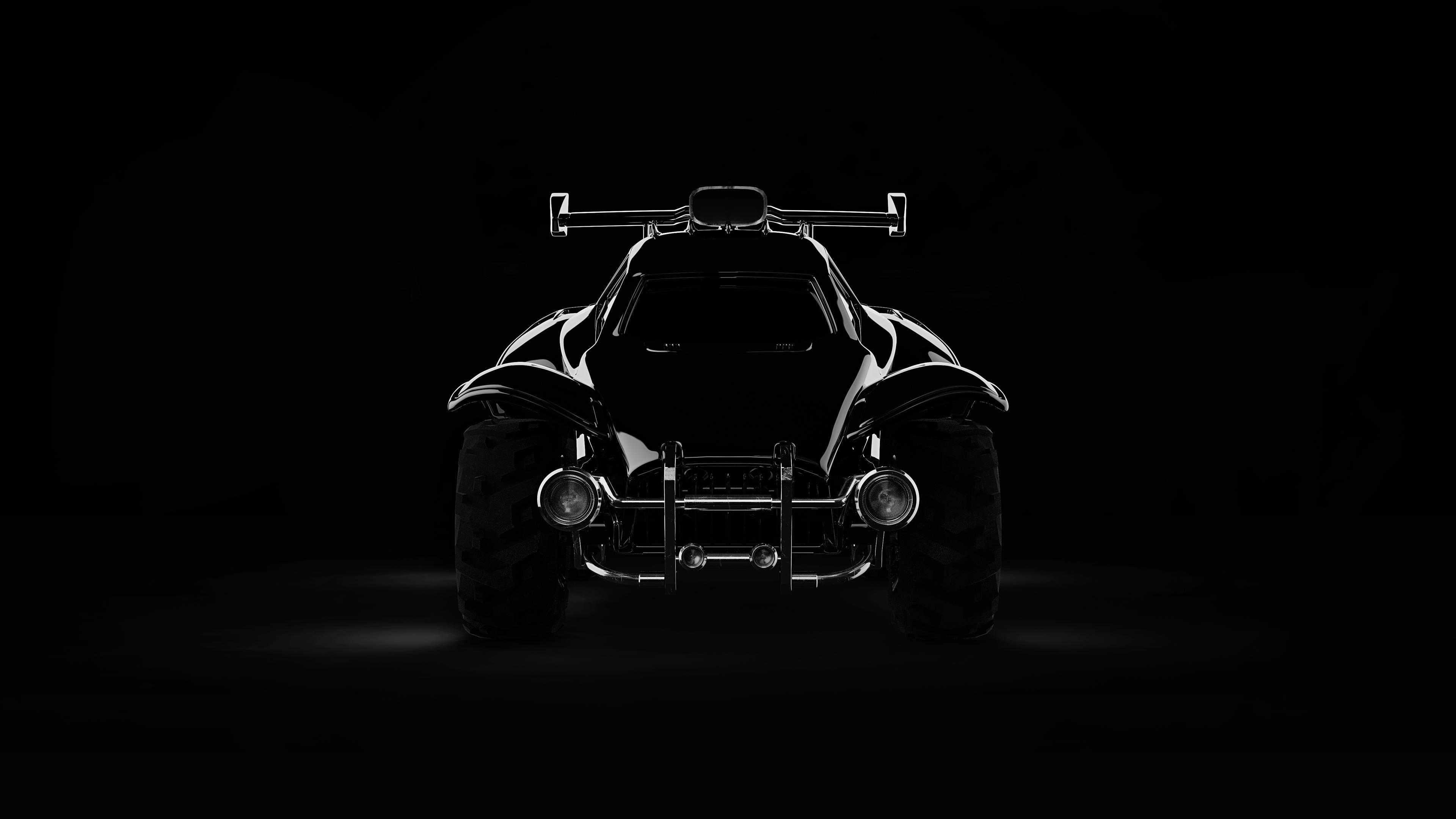 Competing with the Power of Speed in Rocket League — 3840x2160 wallpaper