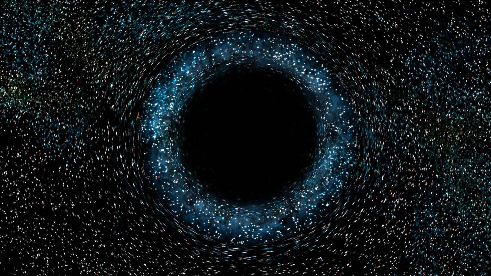 Constellation Of Stars In Black Hole — 1920x1080 wallpaper