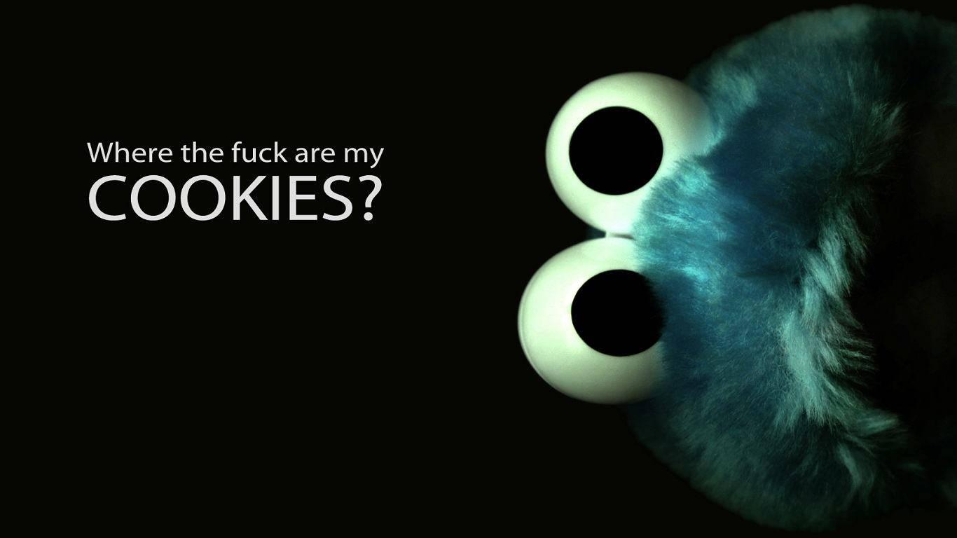 Cookie Monster Cool — 1366x768 wallpaper