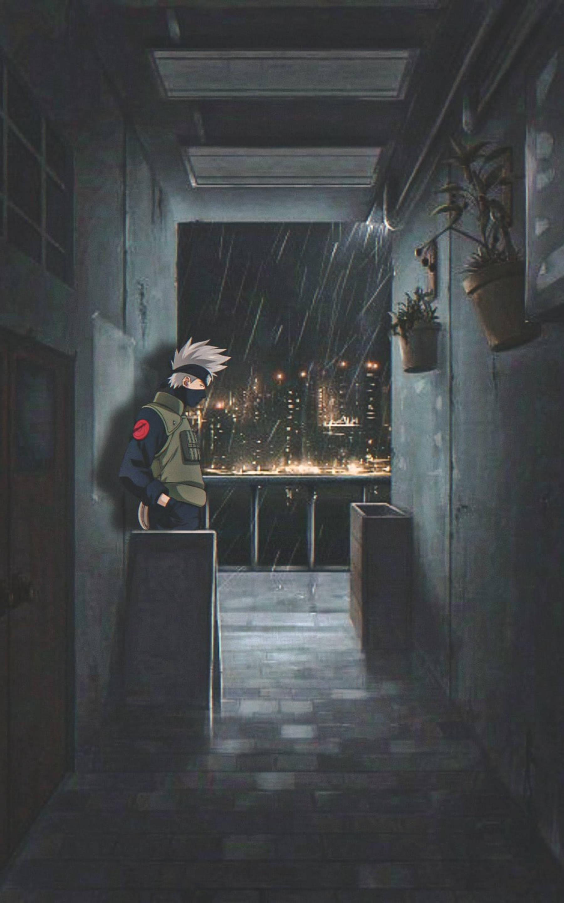 Cool And Calm Kakashi — 1800x2880 wallpaper