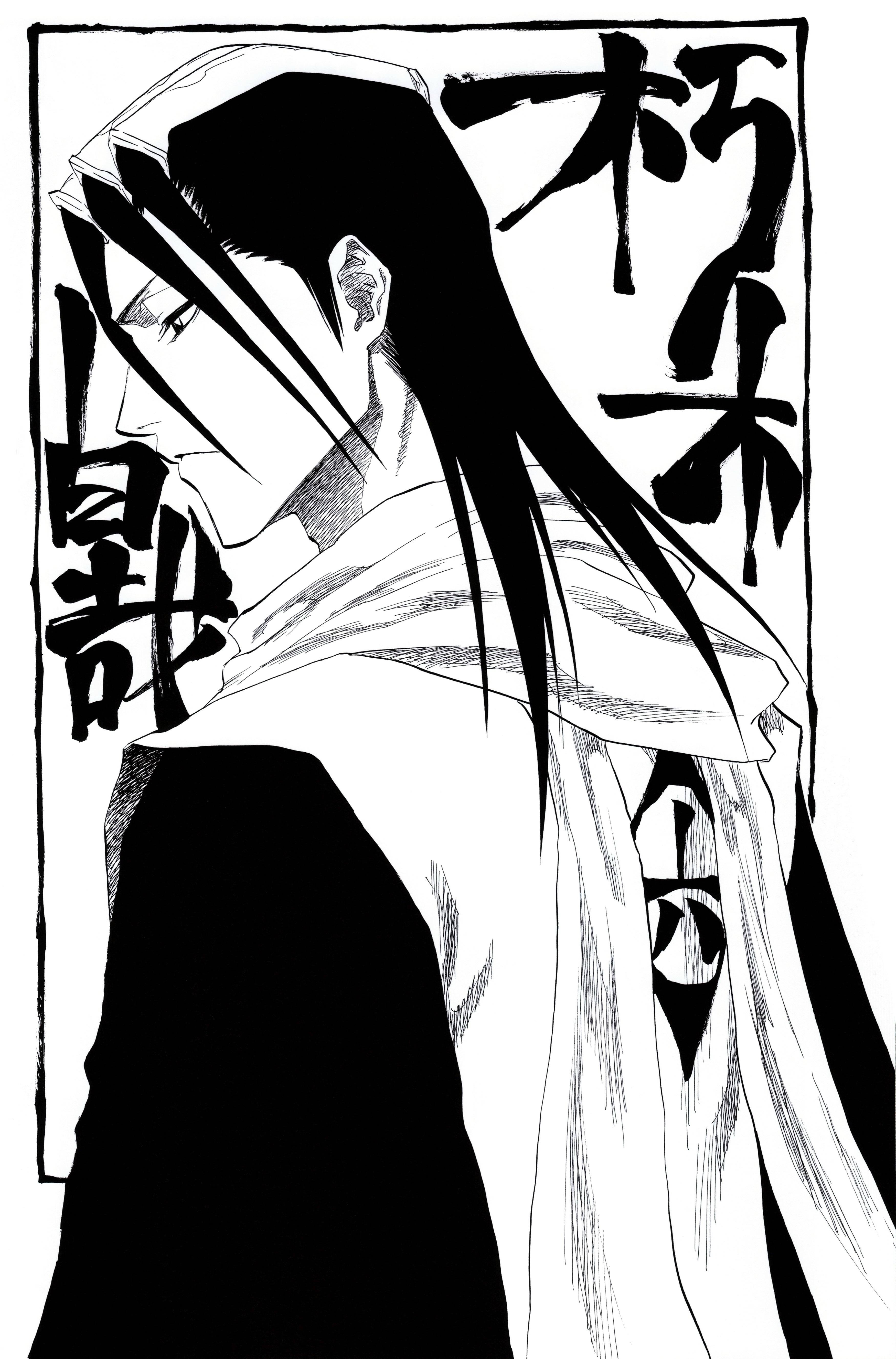 Cool Anime Boy PFP Byakuya Kuchiki — 3500x5309 wallpaper