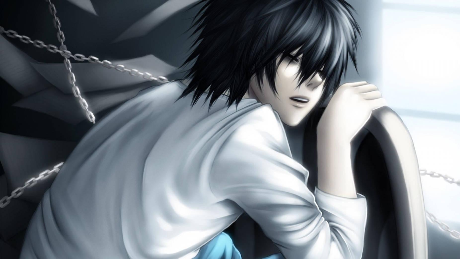 Cool Anime Boy PFP Death Note — 1852x1042 wallpaper