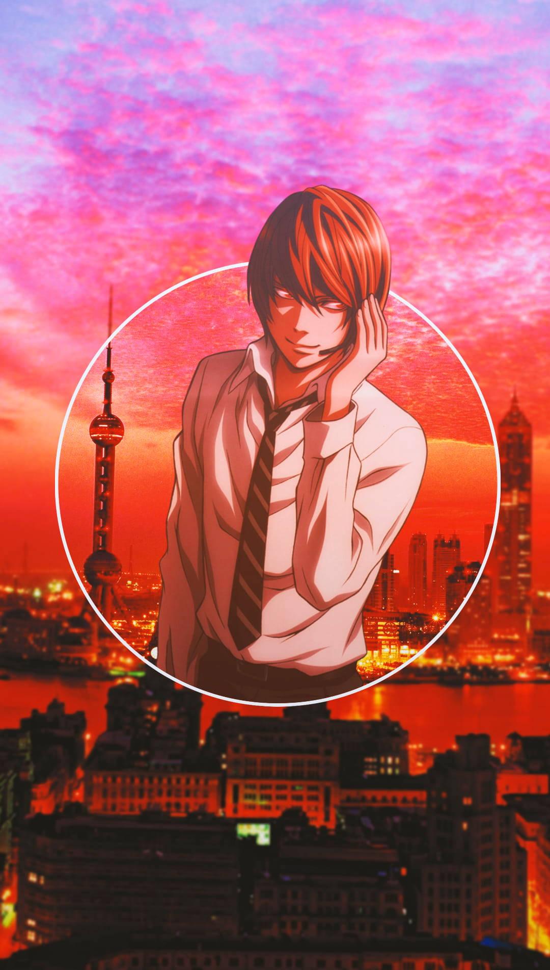 Cool Anime Boy PFP Light Yagami — 1080x1902 wallpaper