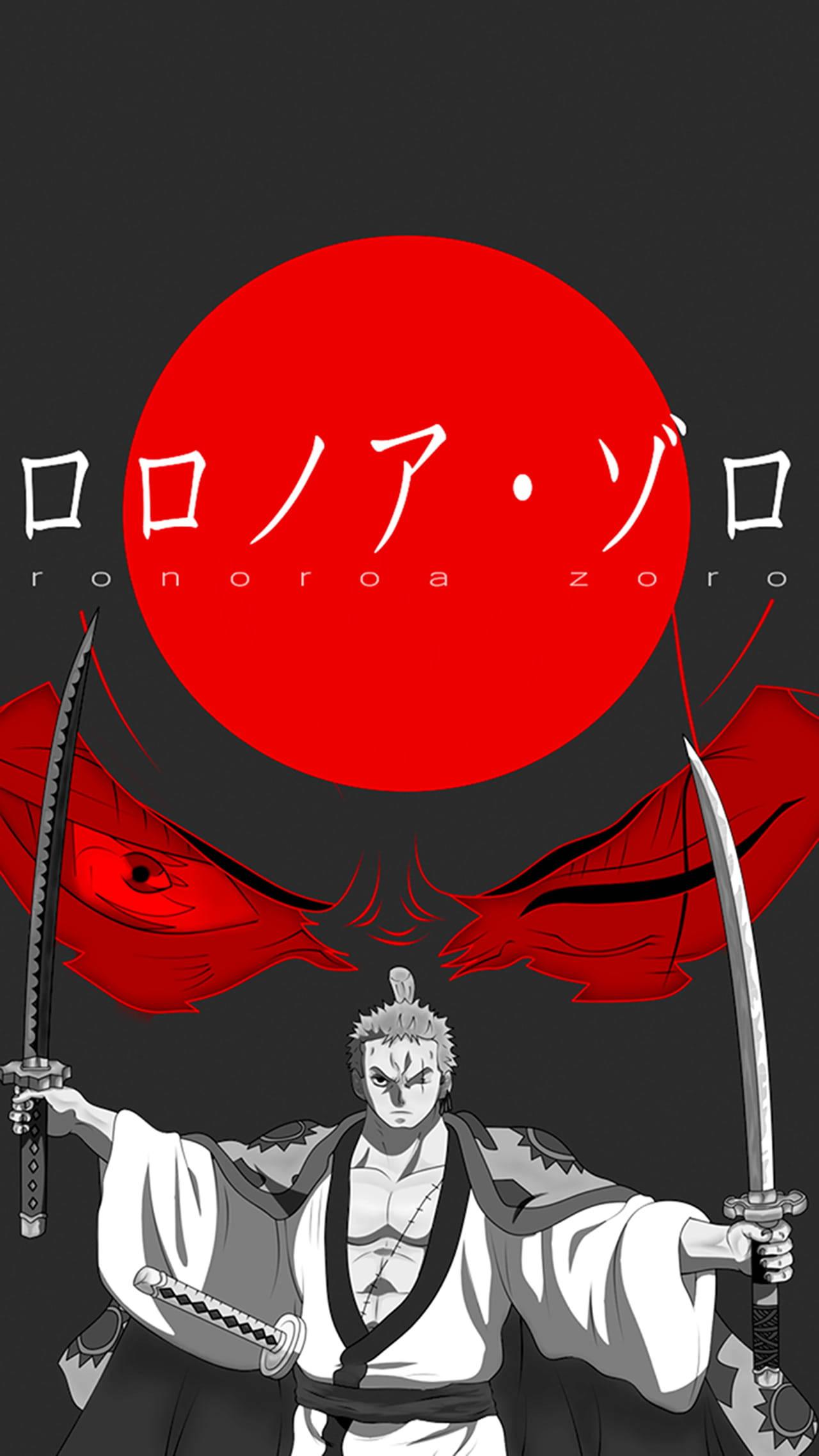 Cool Anime Boy PFP Roronoa Zoro — 1280x2276 wallpaper
