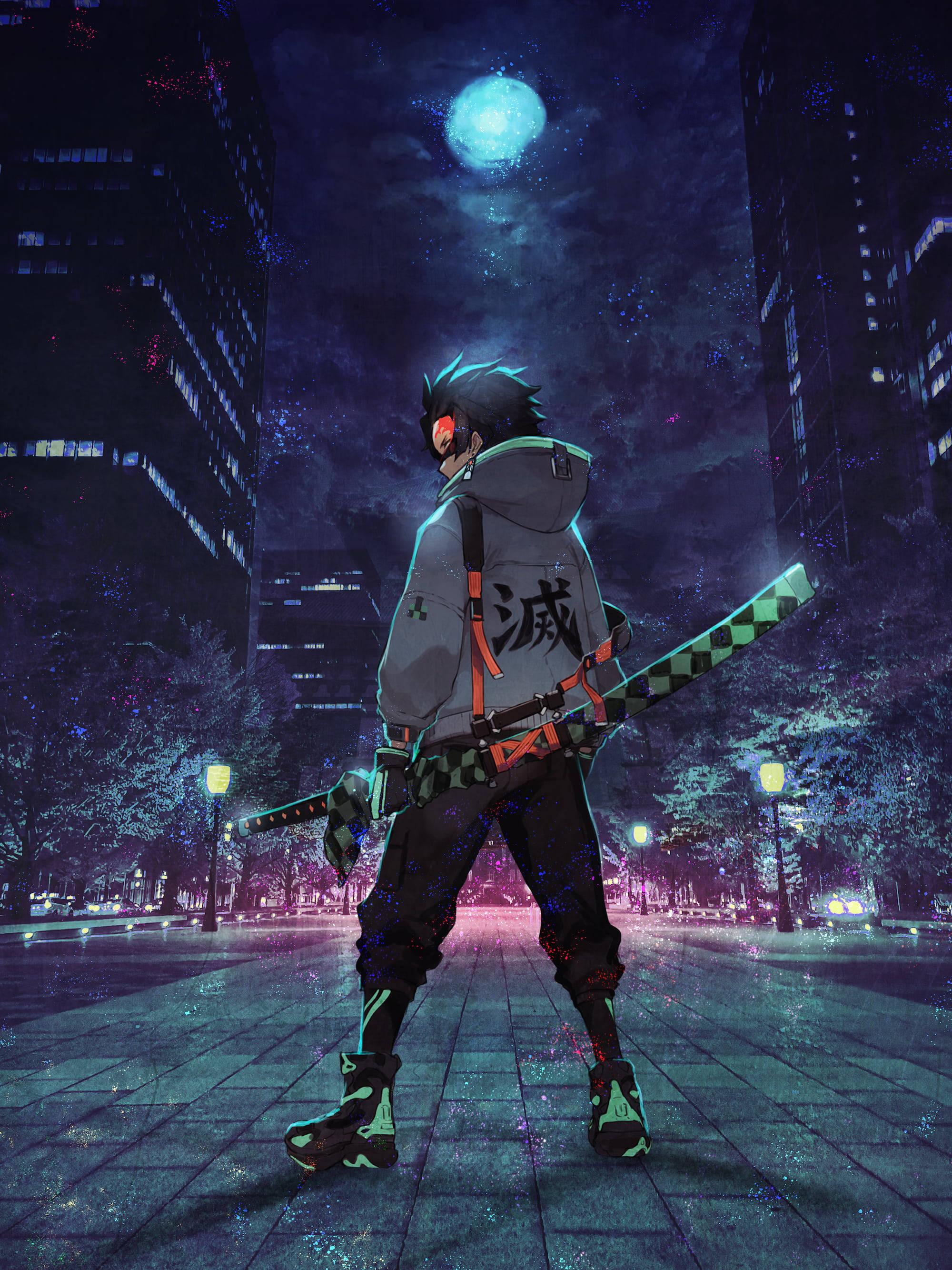 Cool Anime Boy PFP Tanjiro Kamado — 2000x2667 wallpaper