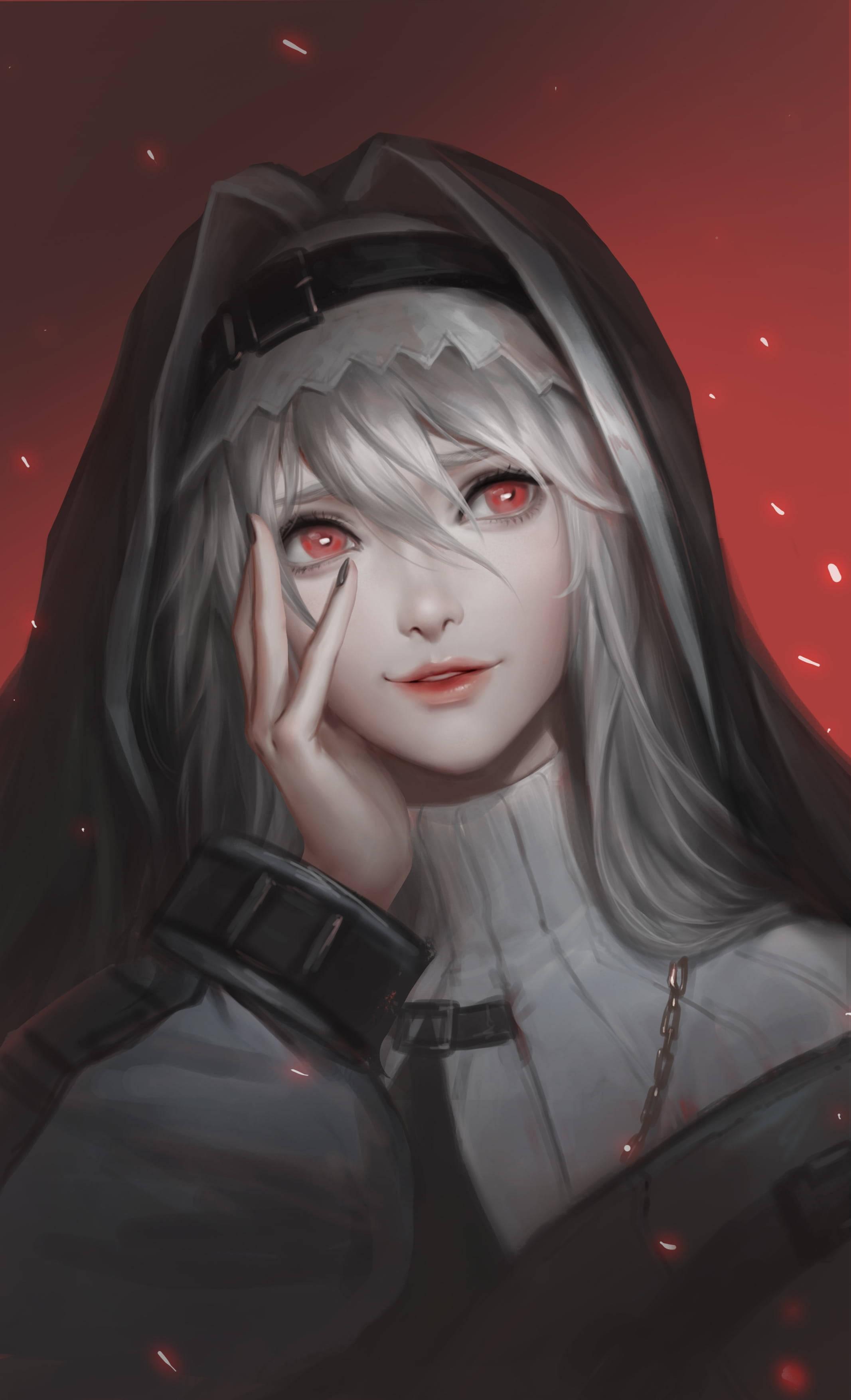 Cool Anime Girl PFP Arknights Specter — 2133x3508 wallpaper