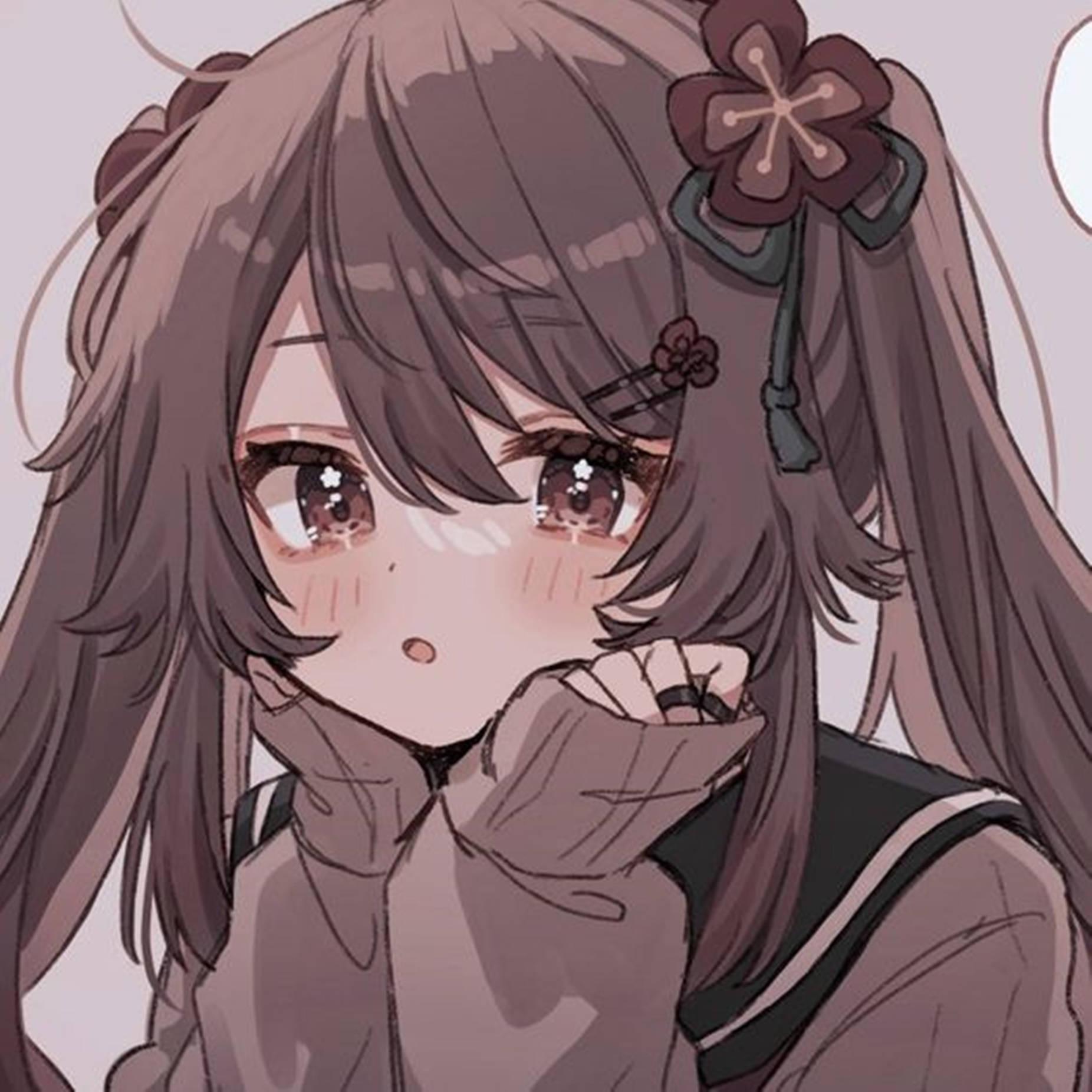 Cool Anime Girl PFP Hu Tao — 1852x1852 wallpaper
