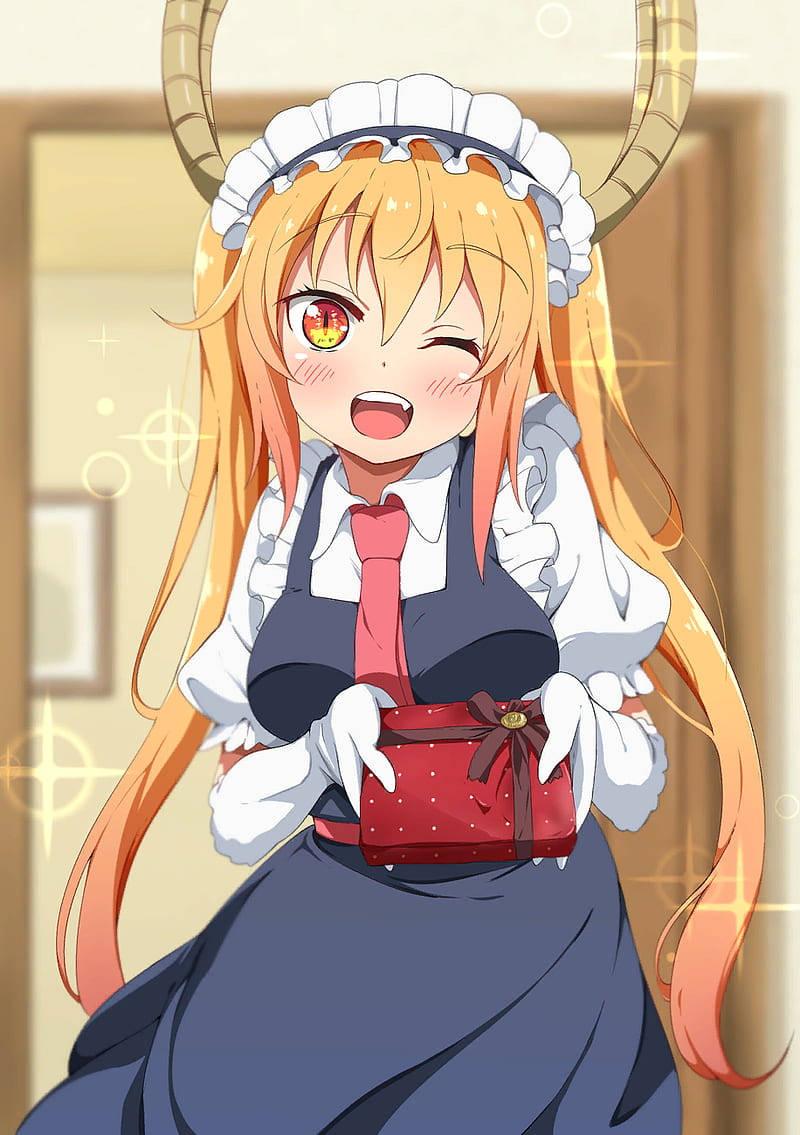Cool Anime Girl PFP Maid Tohru — 800x1135 wallpaper