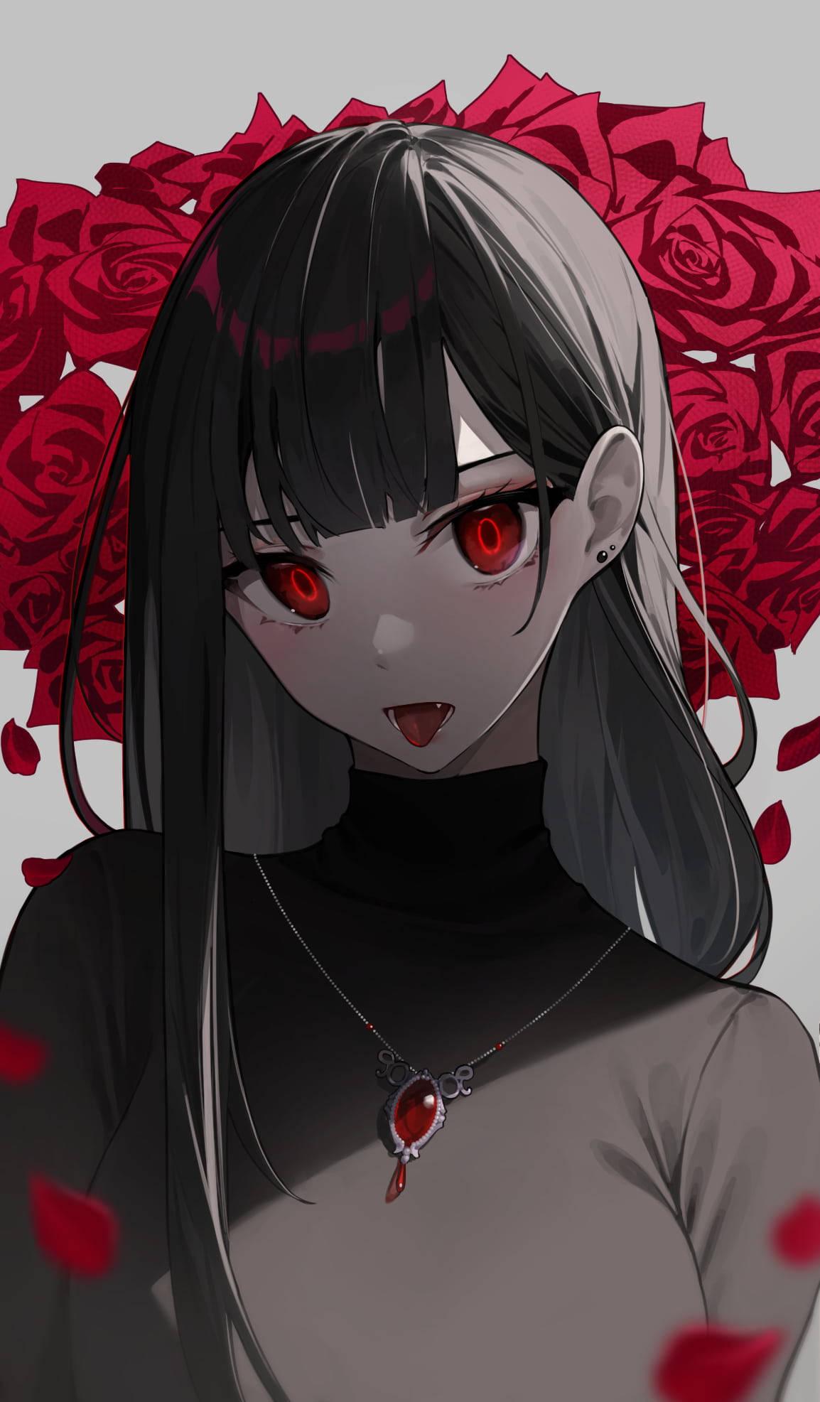 Cool Anime Girl PFP Tsukatsuki Rio — 1154x1973 wallpaper