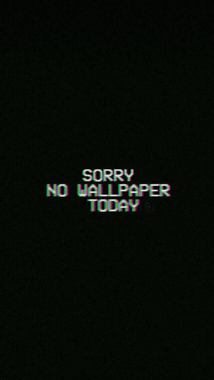 Cool Black Aesthetic Glitch Phrase — 720x1280 wallpaper