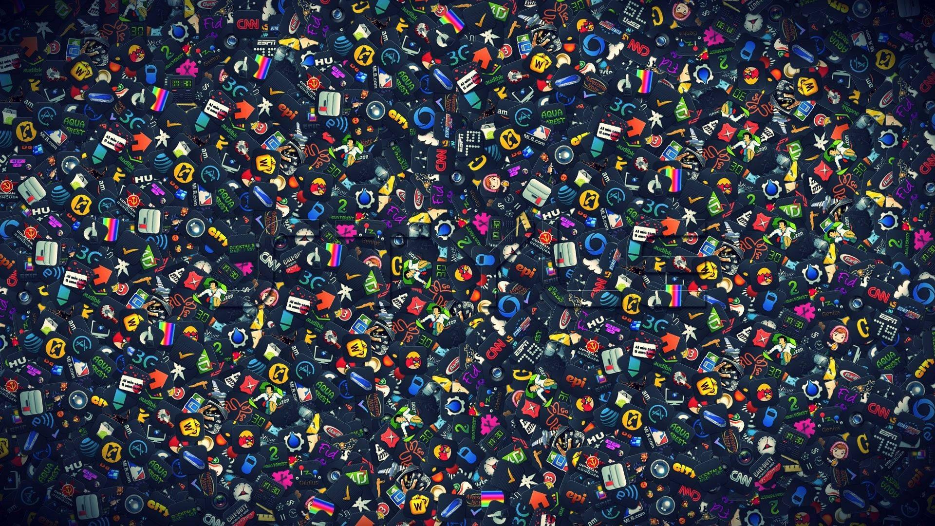 Cool Colorful Doodle Art — 1920x1080 wallpaper