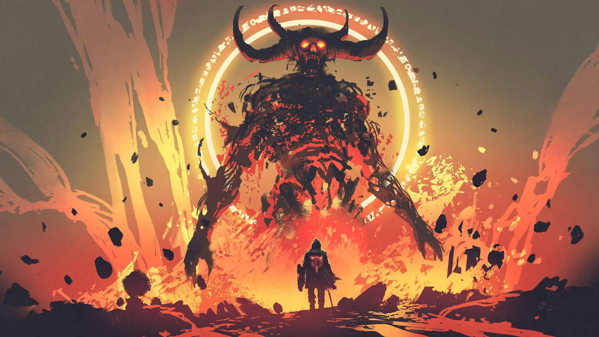 Cool Devil Digital Art — 1920x1080 wallpaper