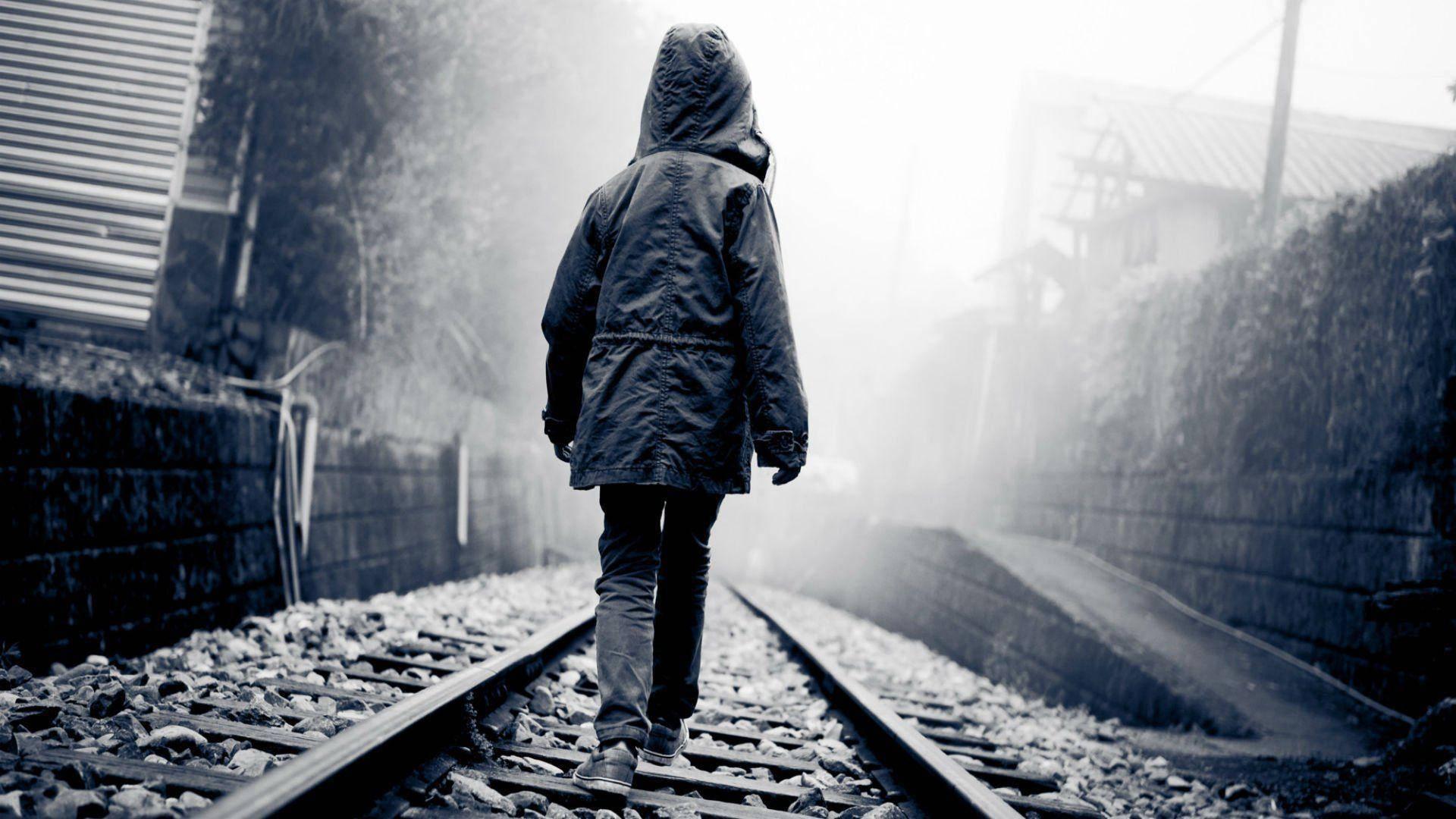 Cool Digital Image Of alone Boy — 1920x1080 wallpaper