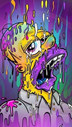 Cool Drip Homer Simpson — 236x419 wallpaper