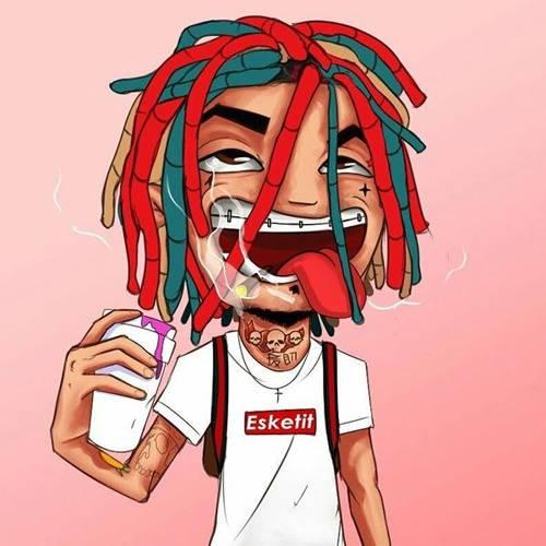 Cool Drip Lil Pump Eating — 500x500 wallpaper