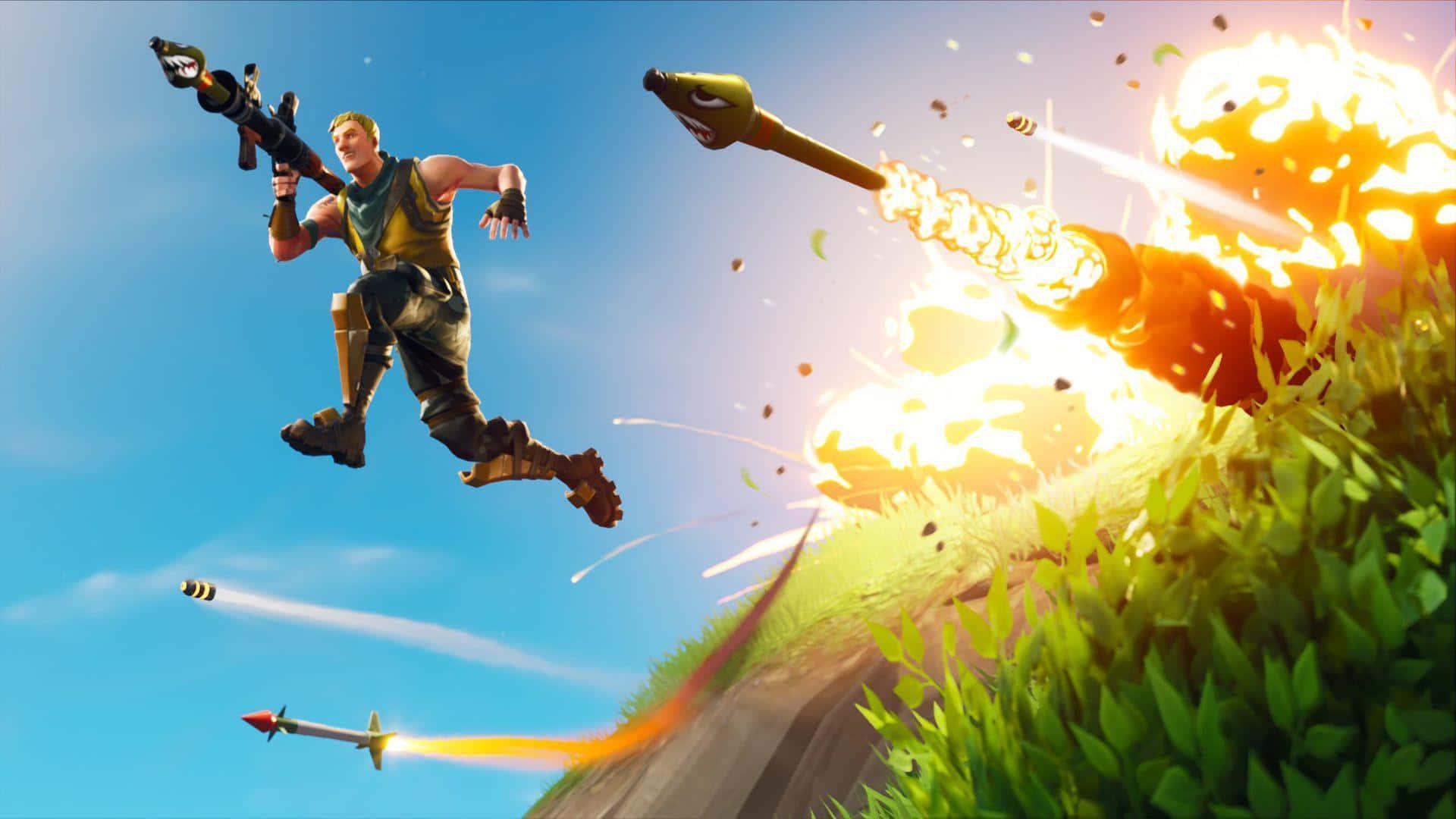 Cool Fortnite background — 1920x1080 wallpaper