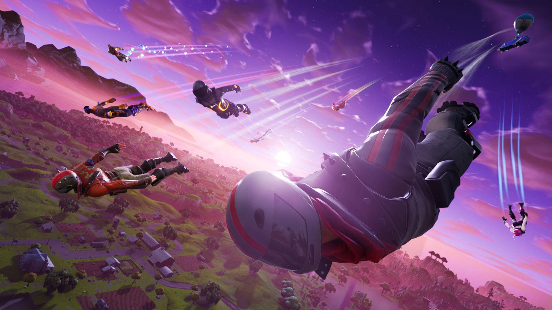 Cool Fortnite Jump — 1920x1080 wallpaper