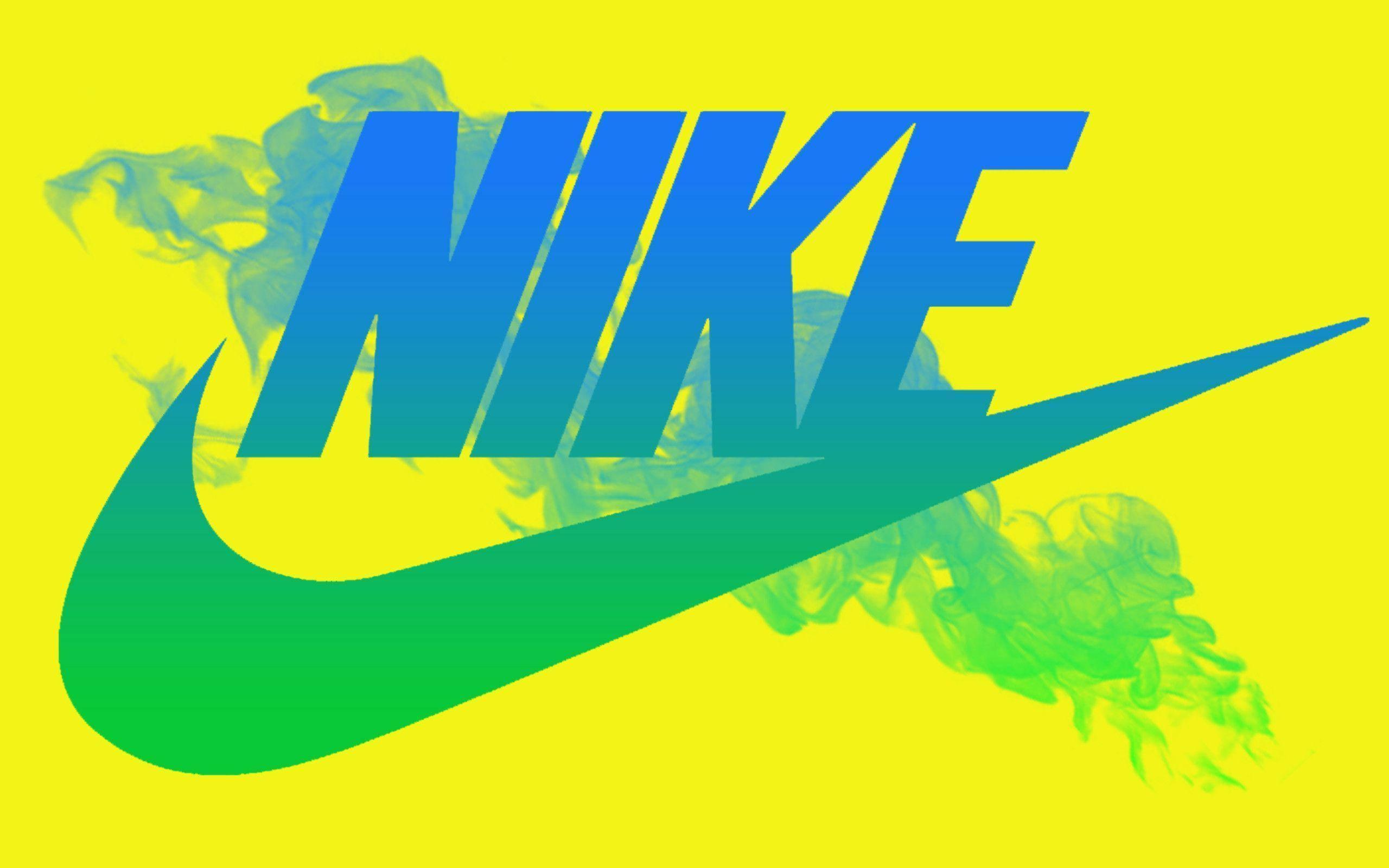 Cool Gradient Nike Emblem — 2560x1600 wallpaper