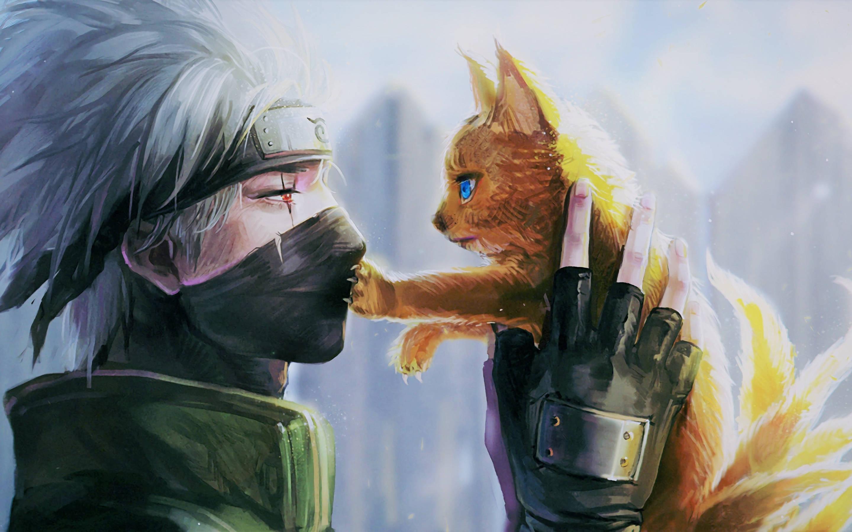 Cool Kakashi Digital Art — 2880x1800 wallpaper