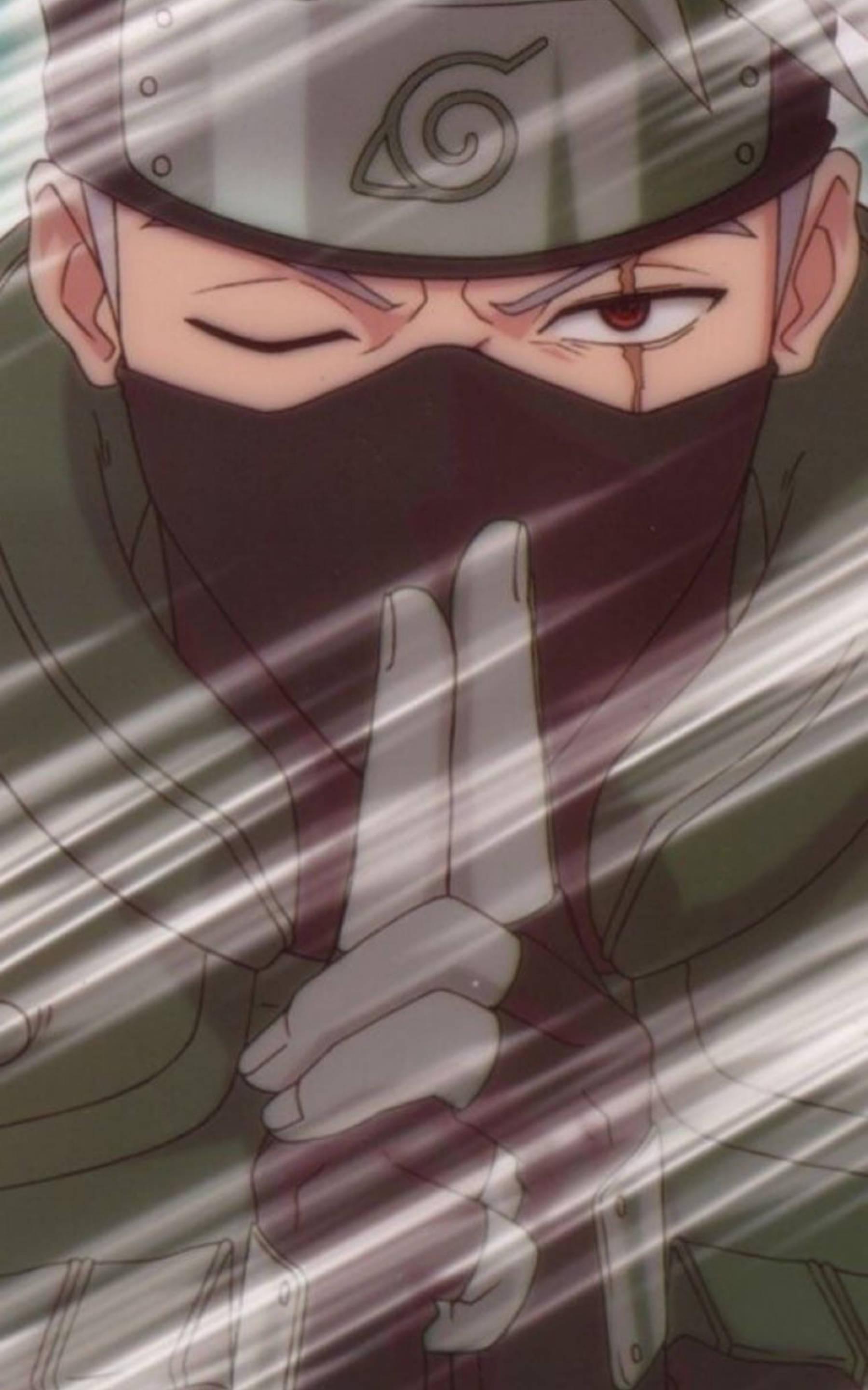 Cool Kakashi In Ninja Mode — 1800x2880 wallpaper