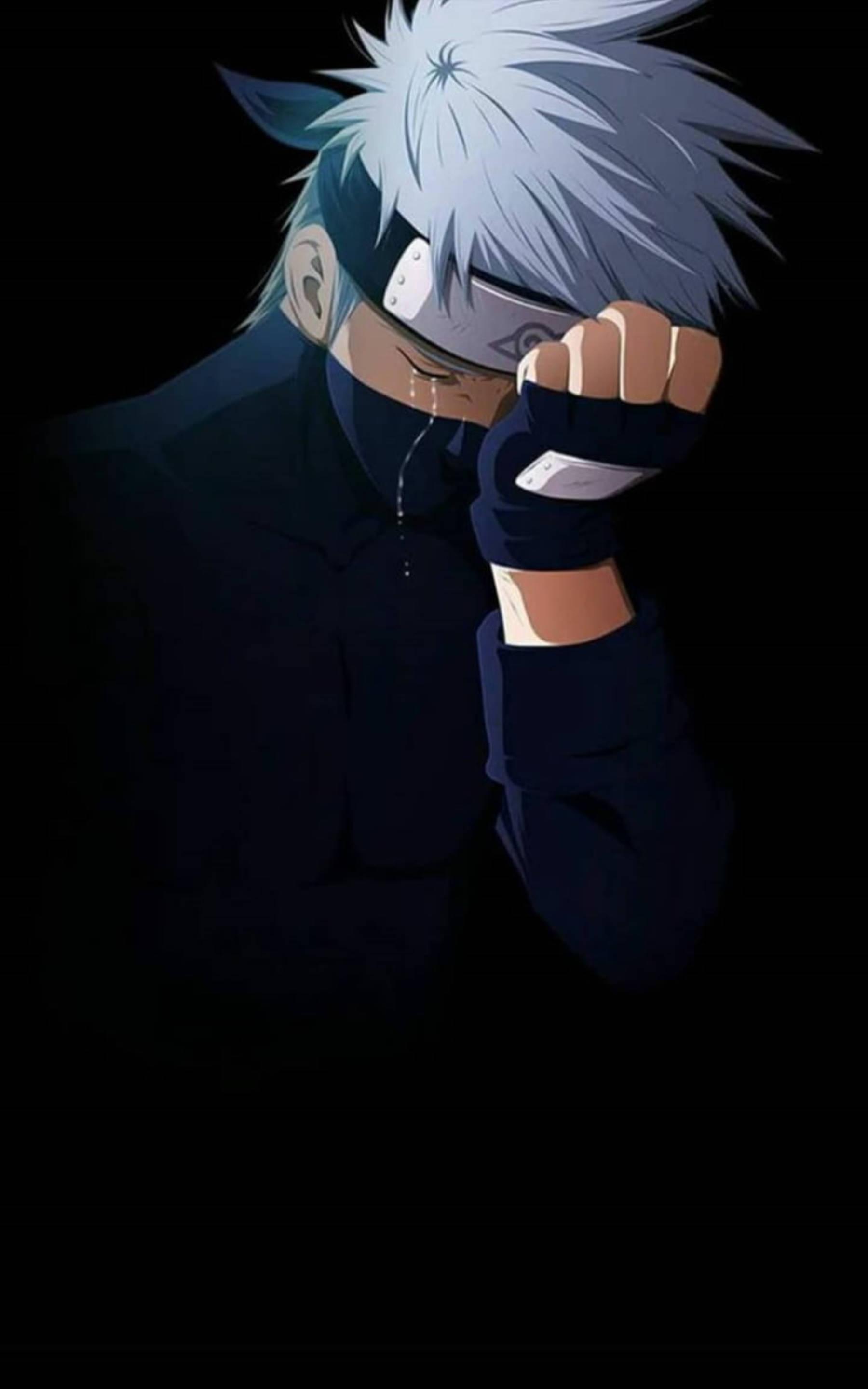 Cool Kakashi Showing Emotions — 1800x2880 wallpaper